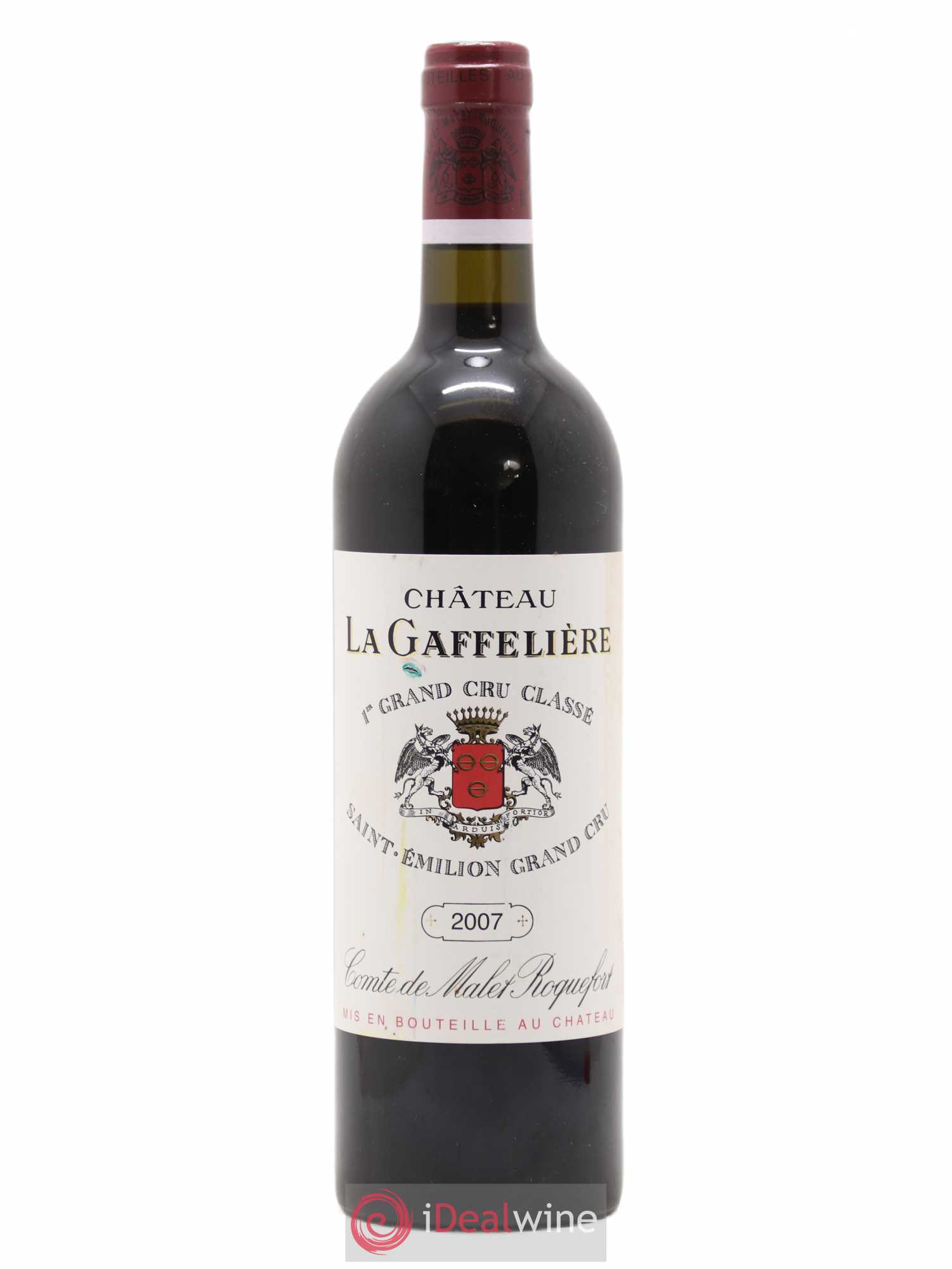 Château la Gaffelière 1er Grand Cru Classé B 2007 - Lot de 1 bouteille - 0
