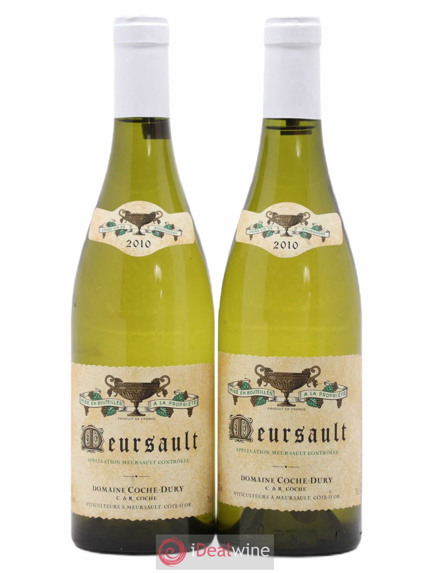 Meursault Coche Dury (Domaine) 2010 - Lot de 2 bouteilles - 0