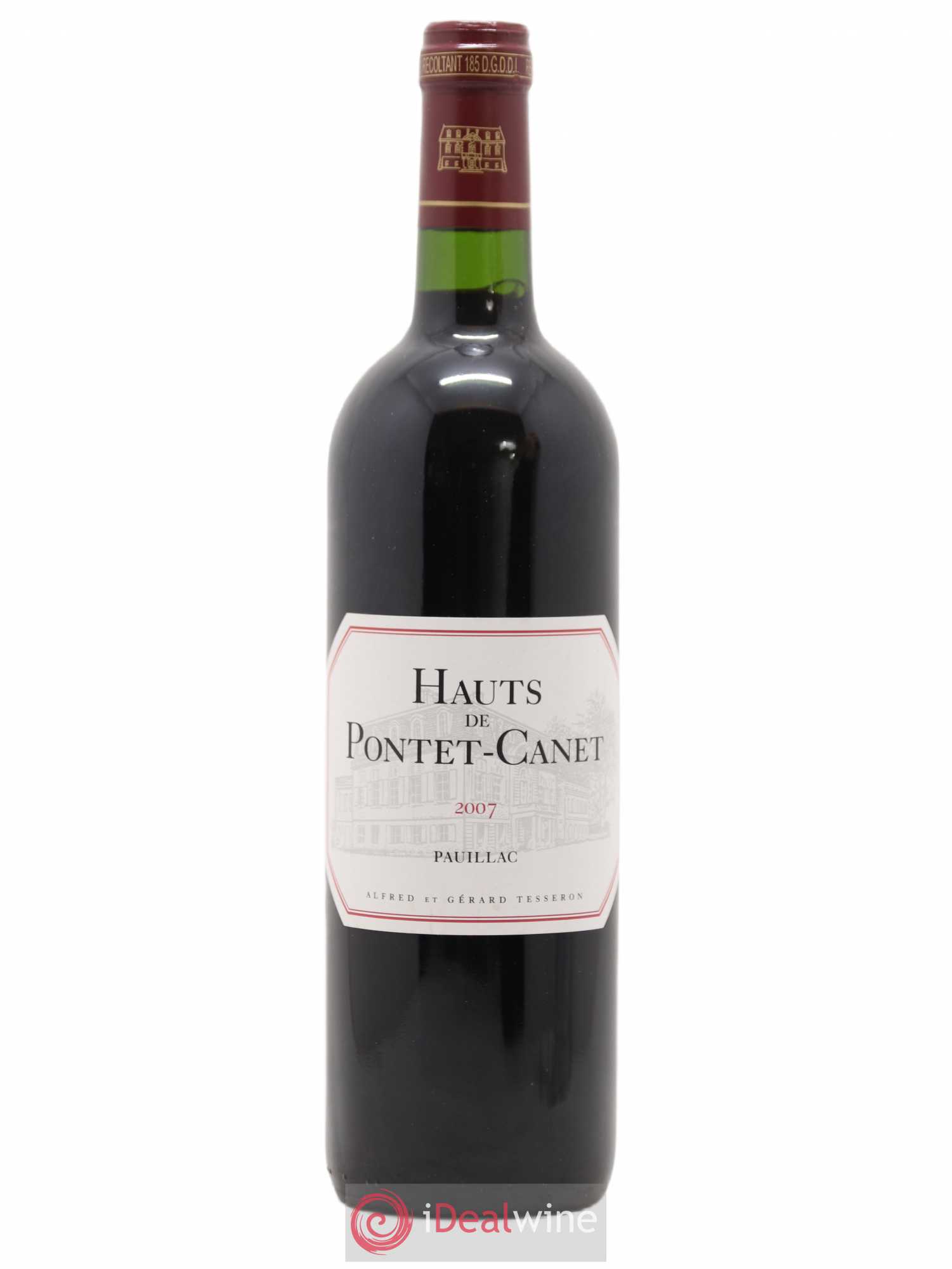 Les Hauts de Pontet-Canet Second Vin 2007 - Lot de 1 bouteille - 0