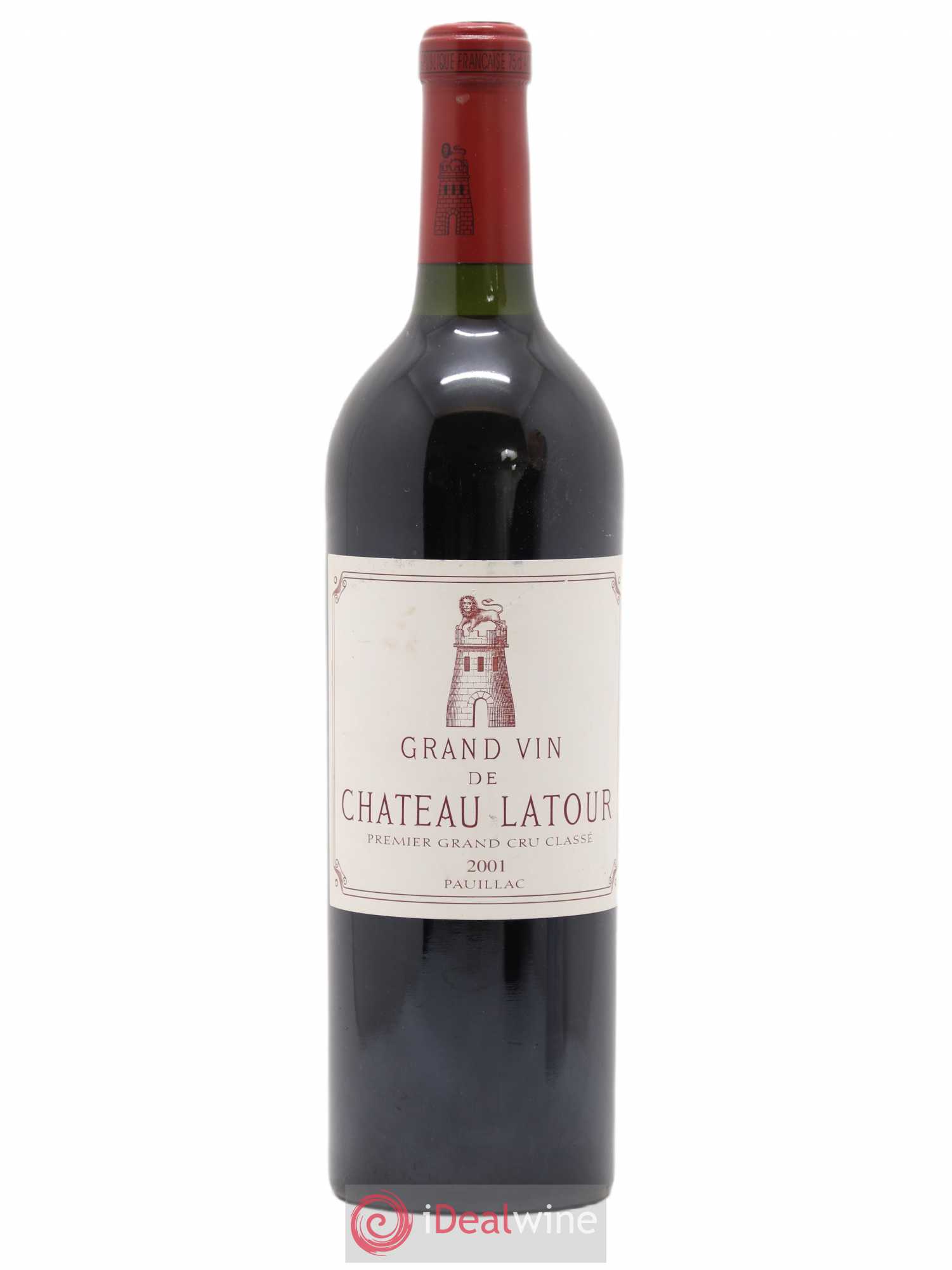 Château Latour 1er Grand Cru Classé 2001 - Lot de 1 bouteille - 0