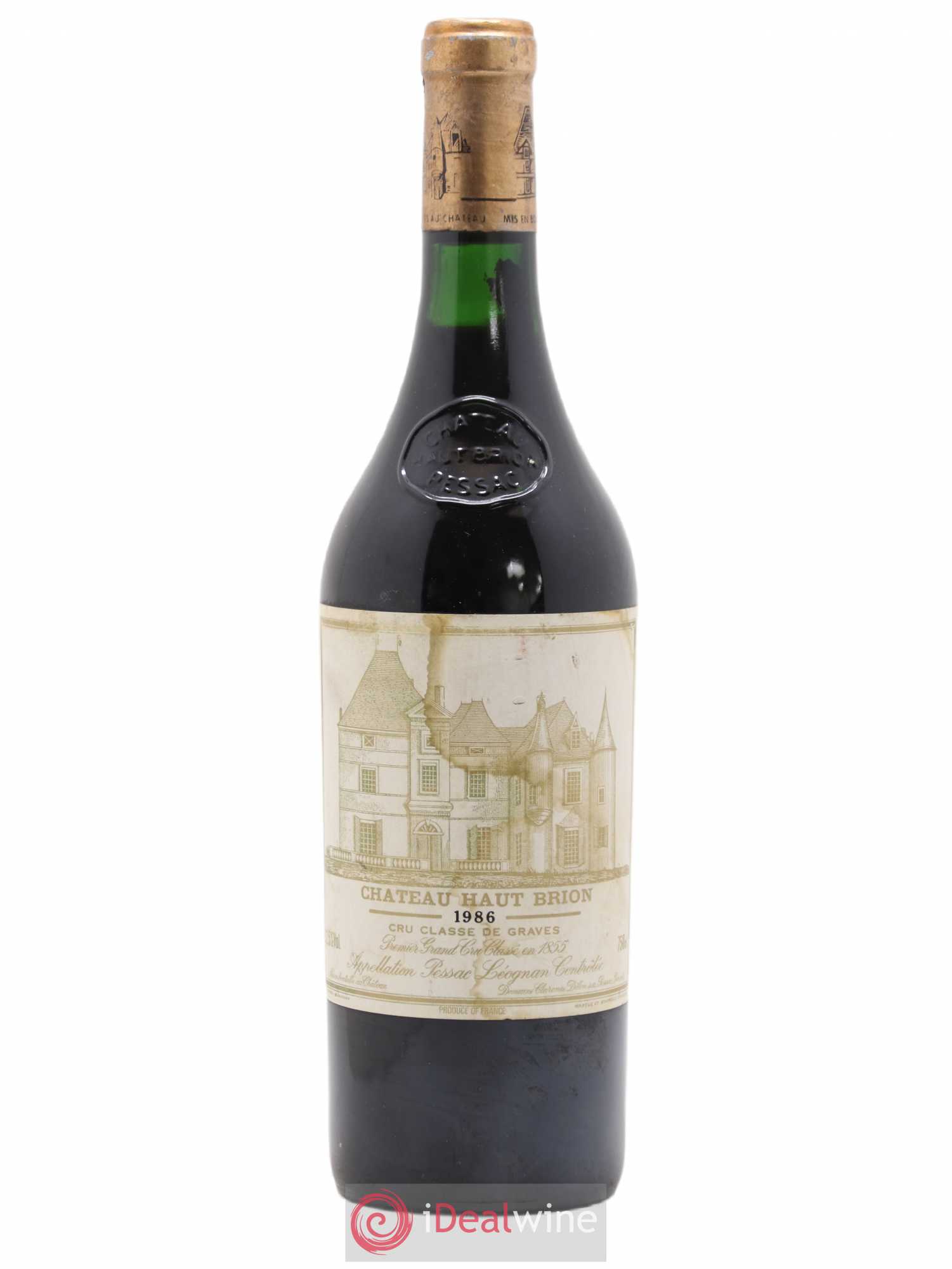 Château Haut Brion 1er Grand Cru Classé 1986 - Lot de 1 bouteille - 0