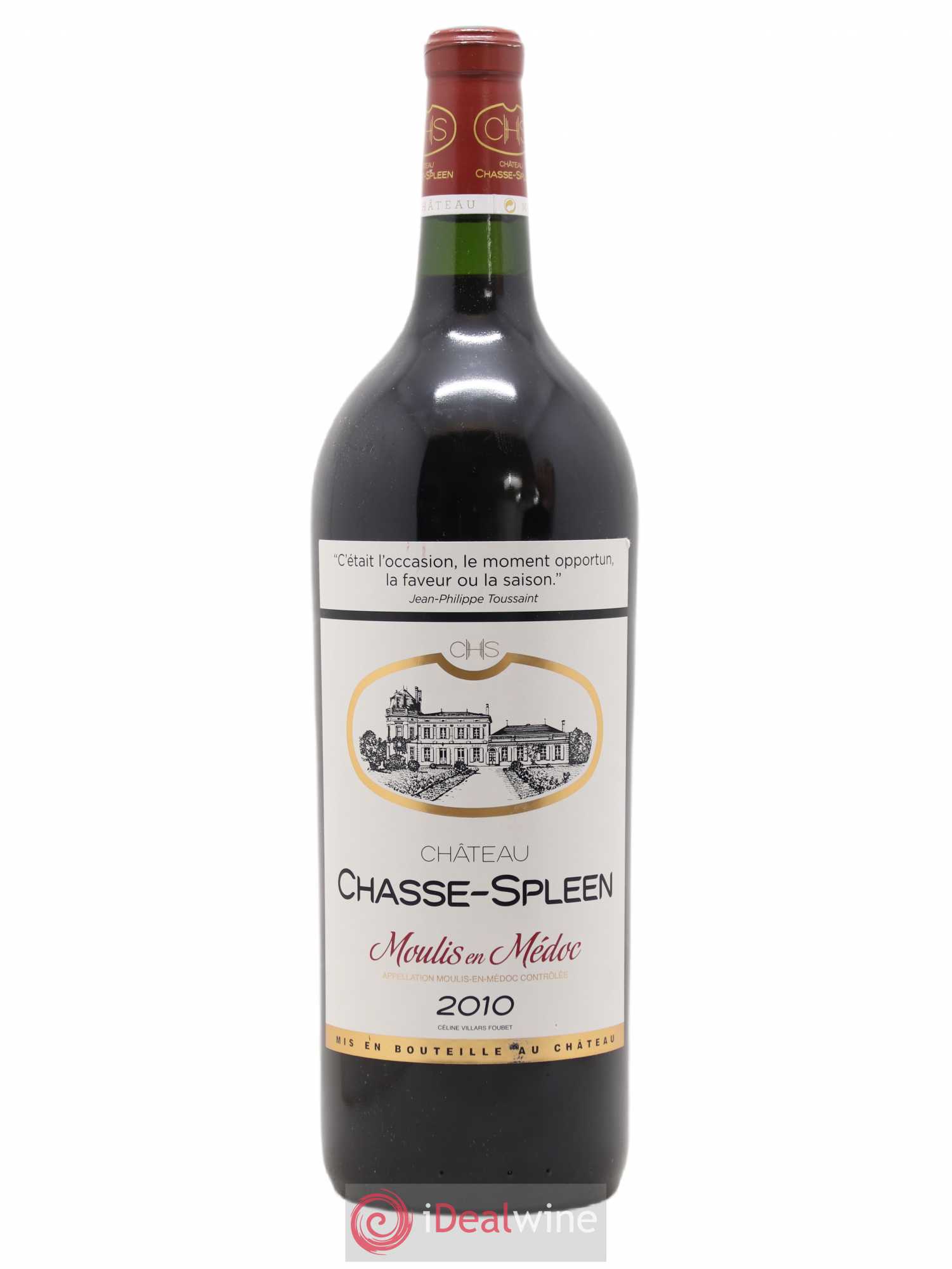 Château Chasse Spleen 2010 - Lot de 1 magnum - 0