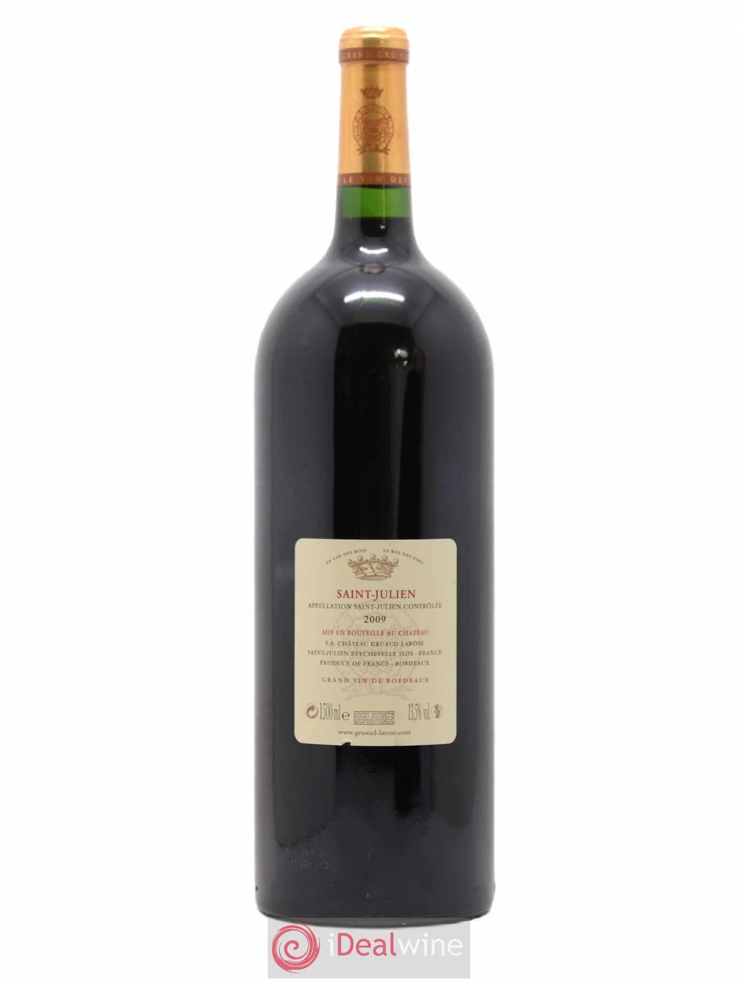 Château Gruaud Larose 2ème Grand Cru Classé 2009 - Lot de 1 magnum - 1