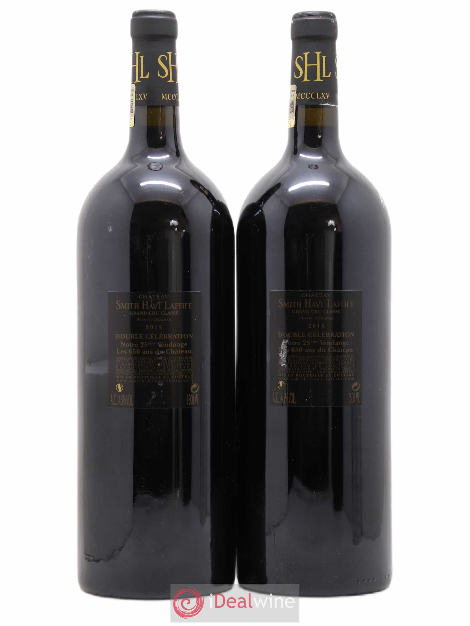 Château Smith Haut Lafitte Cru Classé de Graves 2015 - Lot de 2 magnums - 1