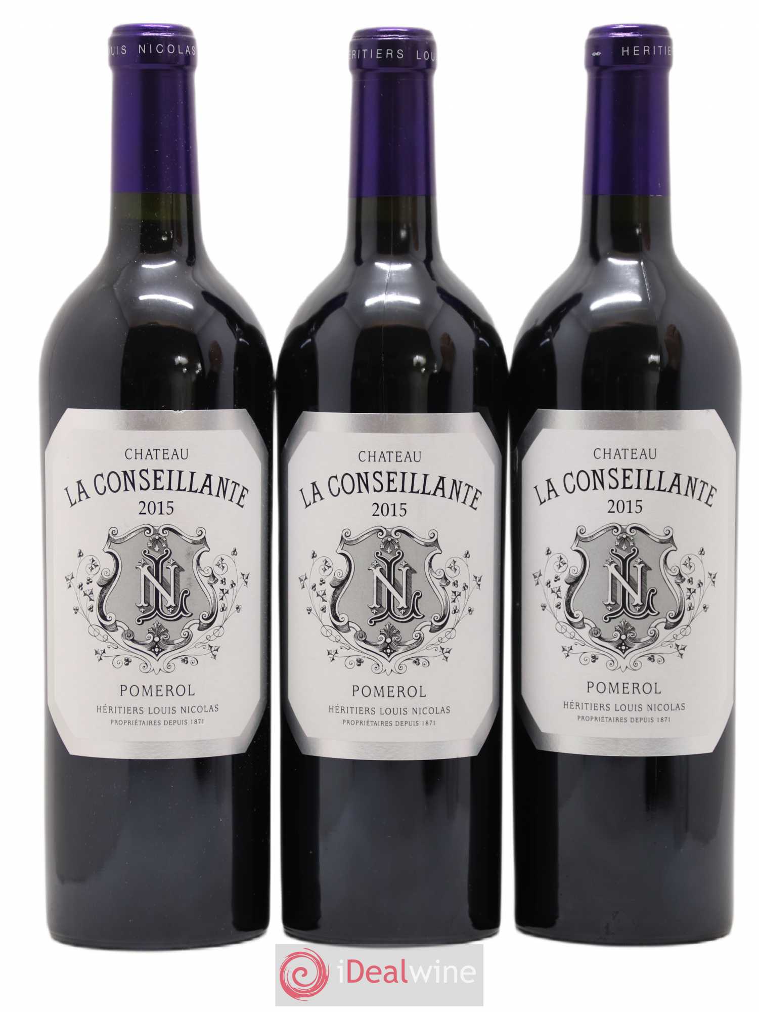 Château la Conseillante 2015 - Lot de 3 bouteilles - 0