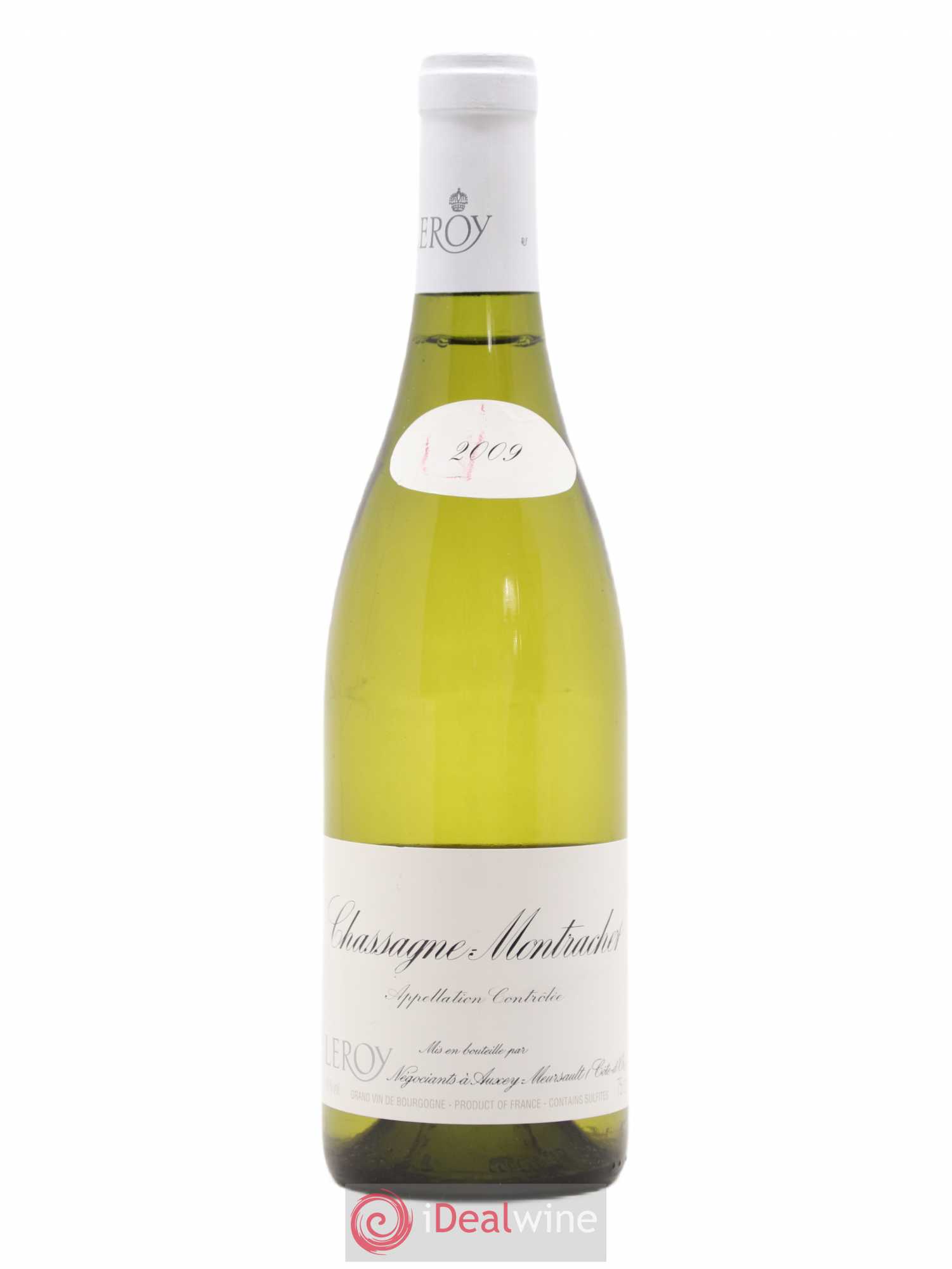 Chassagne-Montrachet Leroy SA 2009 - Lot de 1 bouteille - 0