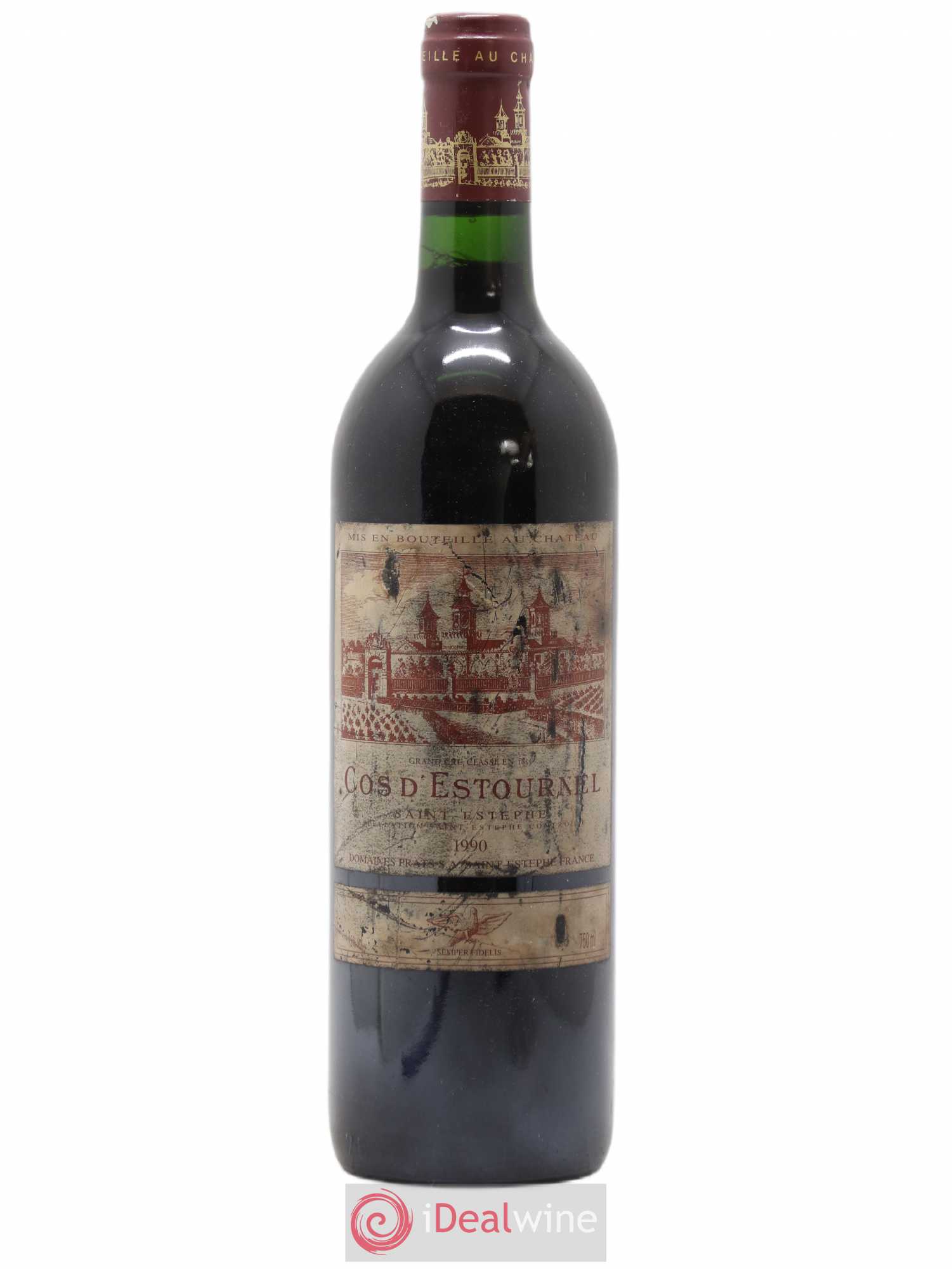 Cos d'Estournel 2ème Grand Cru Classé 1990 - Lot de 1 bouteille - 0