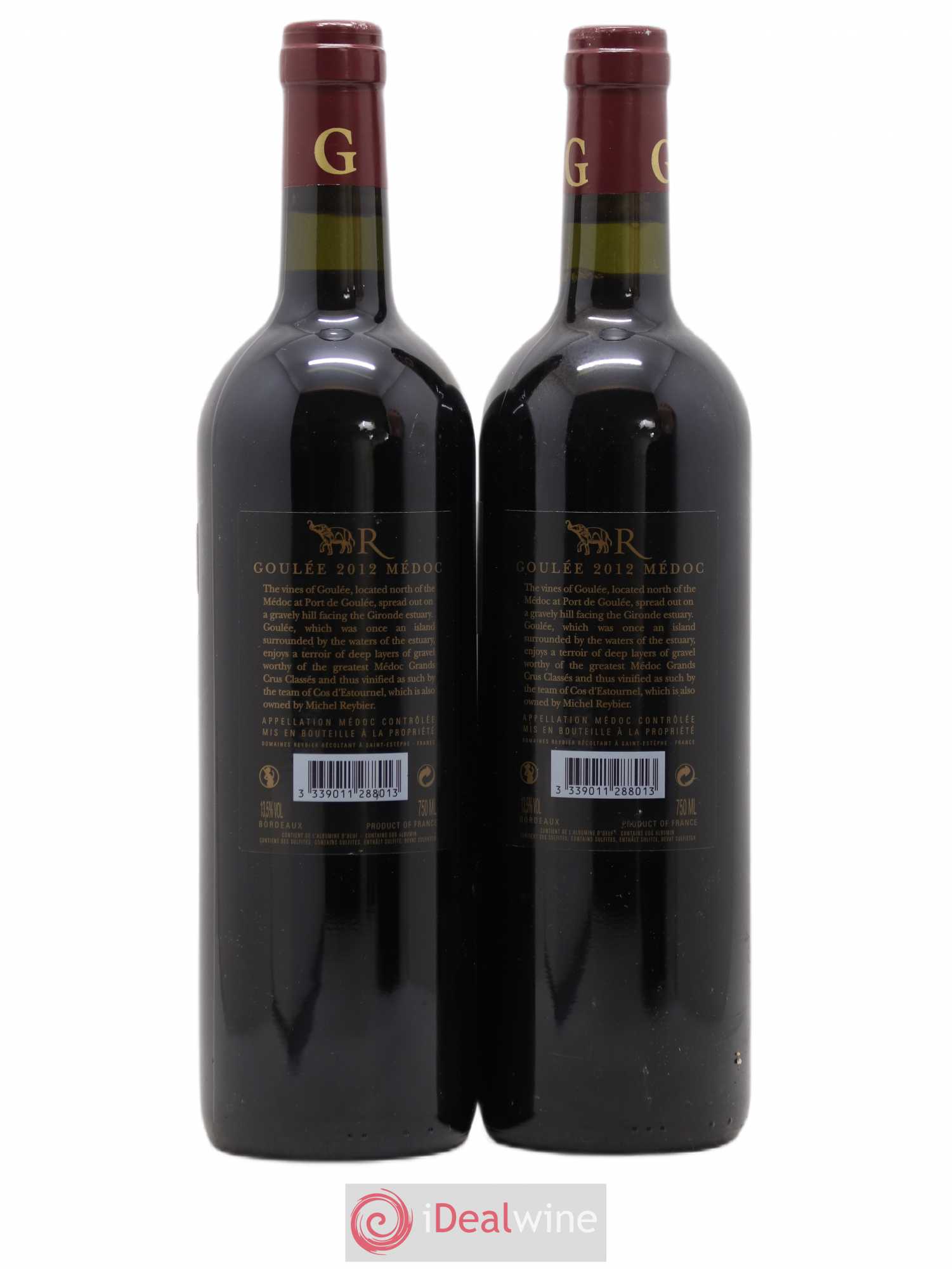 Goulée By Cos d'Estournel 2012 - Lot de 2 bouteilles - 1
