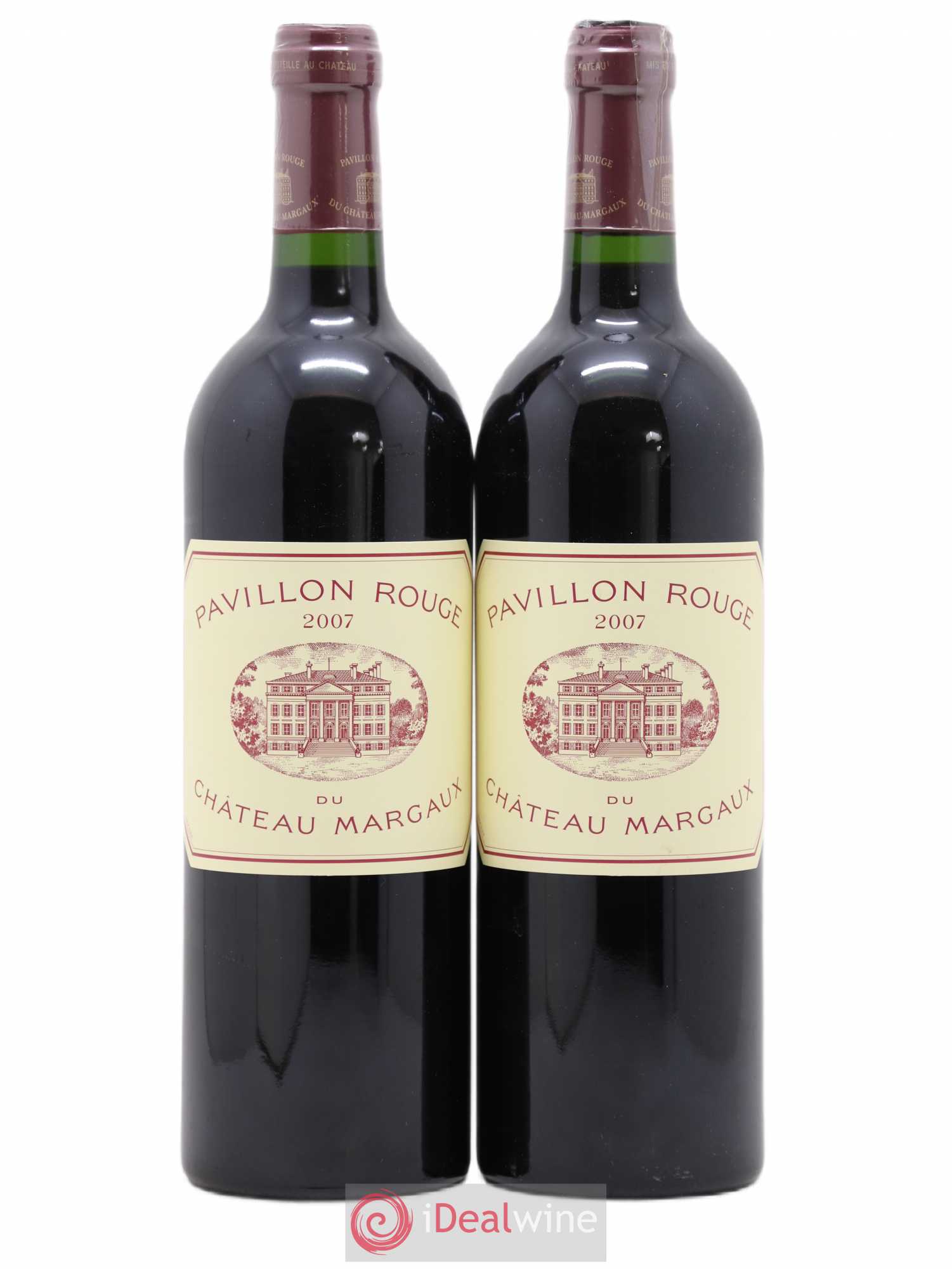 Pavillon Rouge du Château Margaux Second Vin 2007 - Lot de 2 bouteilles - 0