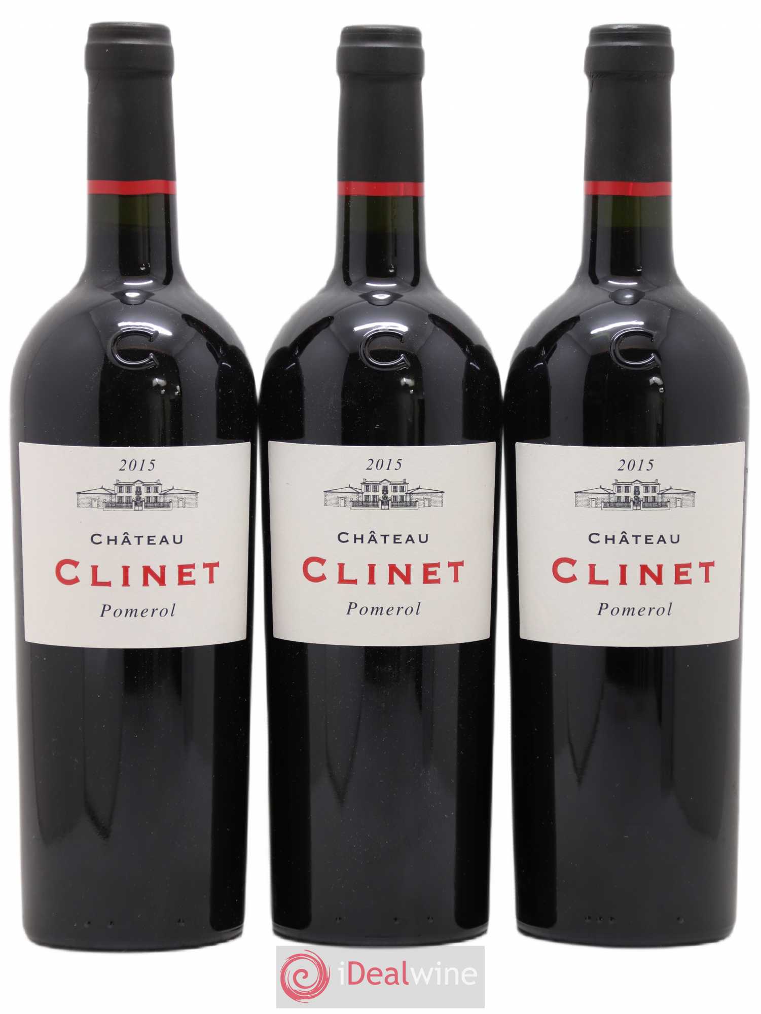 Château Clinet 2015 - Lot de 3 bouteilles - 0