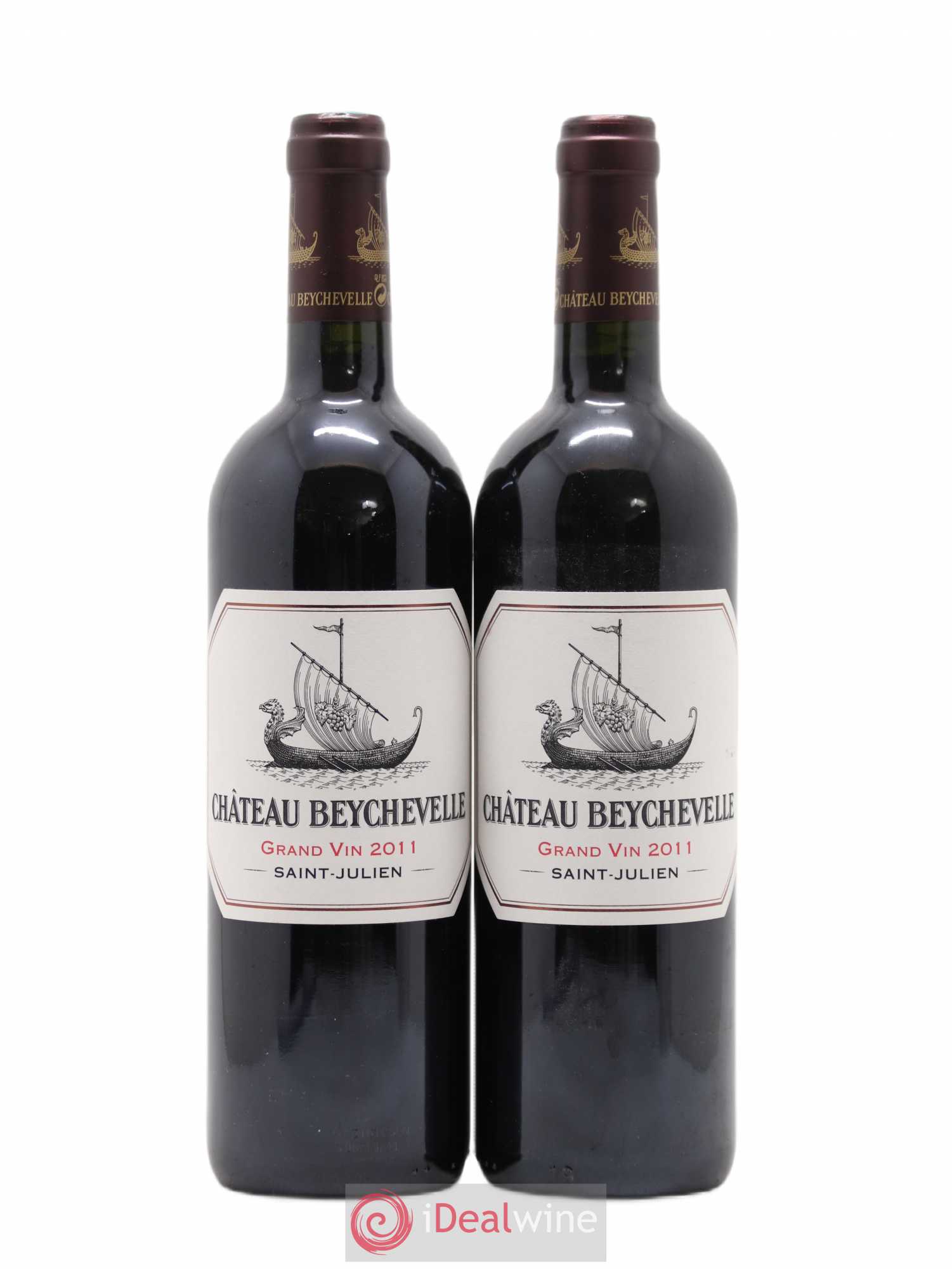 Château Beychevelle 4ème Grand Cru Classé 2011 - Lot de 2 bouteilles - 0