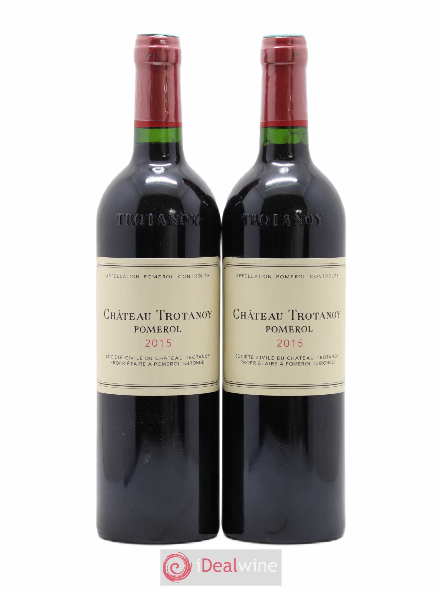 Château Trotanoy 2015 - Lot de 2 bouteilles - 0