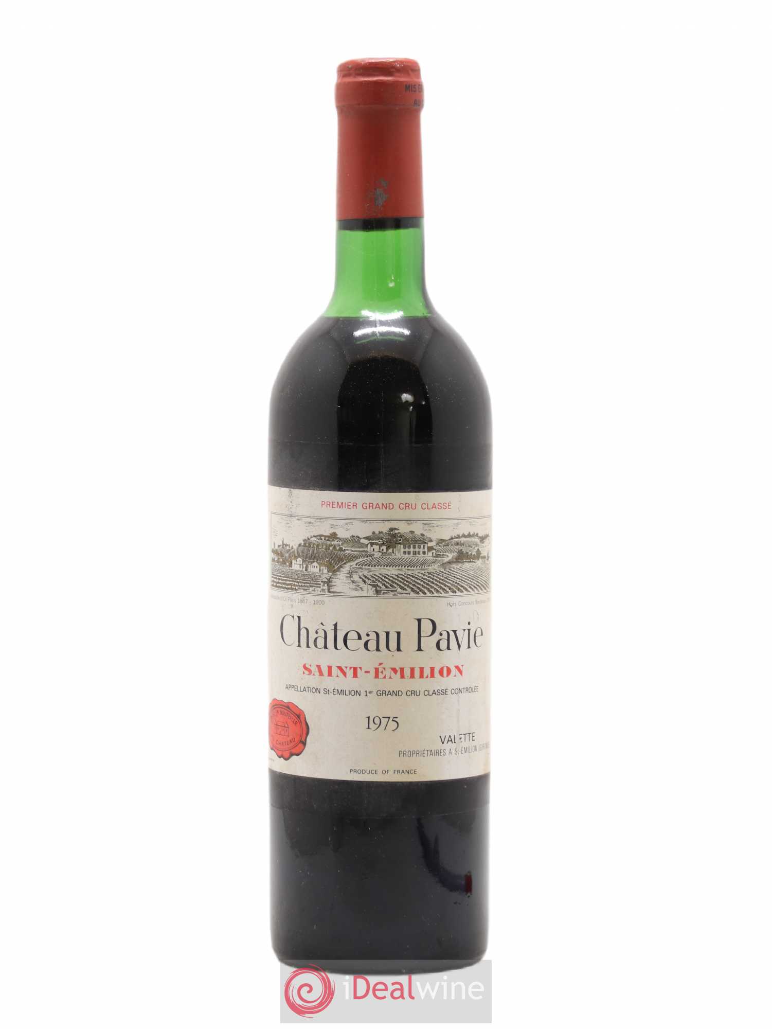 Château Pavie 1er Grand Cru Classé A 1975 - Lot de 1 bouteille - 0