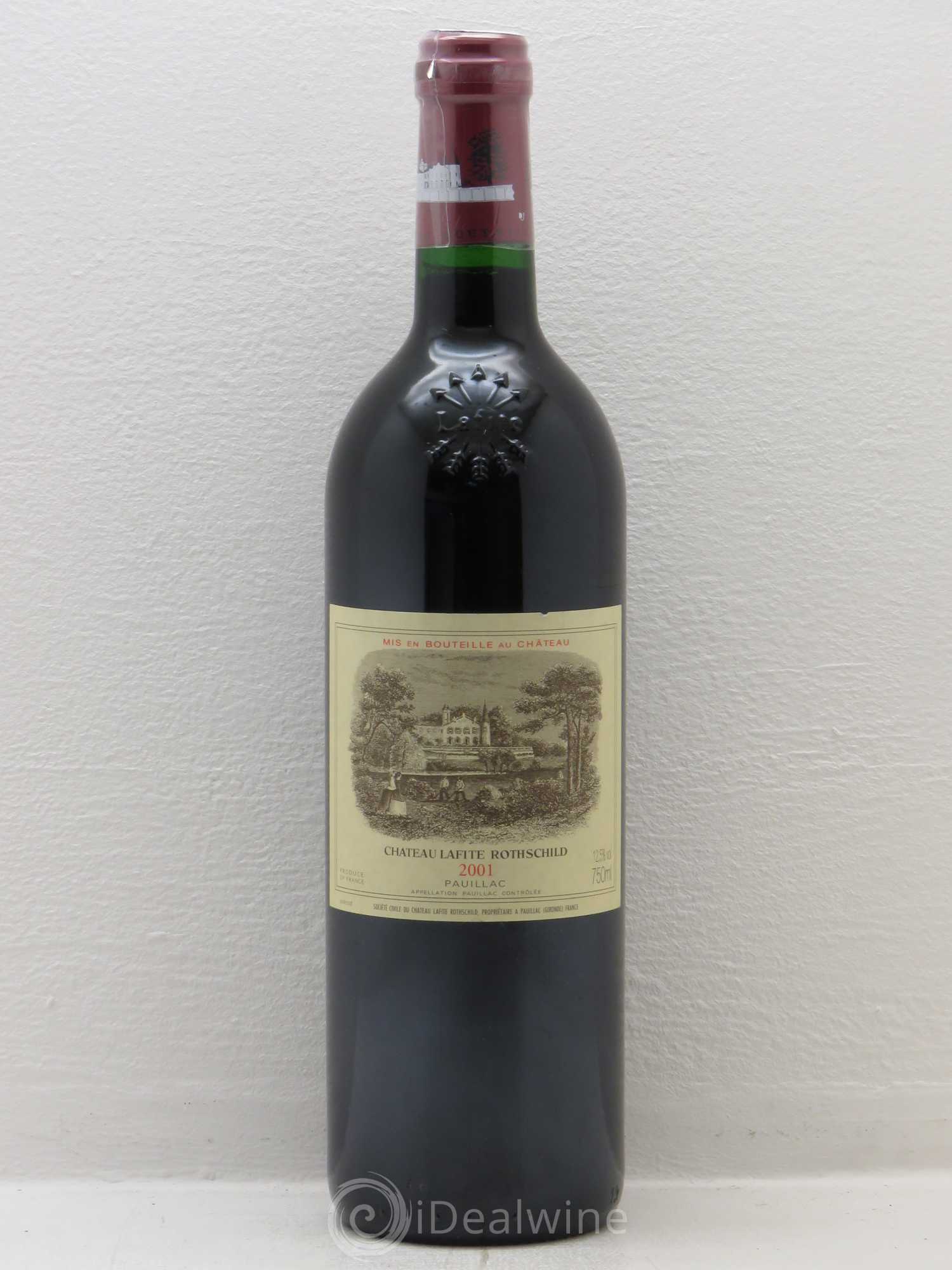 Château Lafite Rothschild 1er Grand Cru Classé 2001 - Lot de 1 bouteille - 0