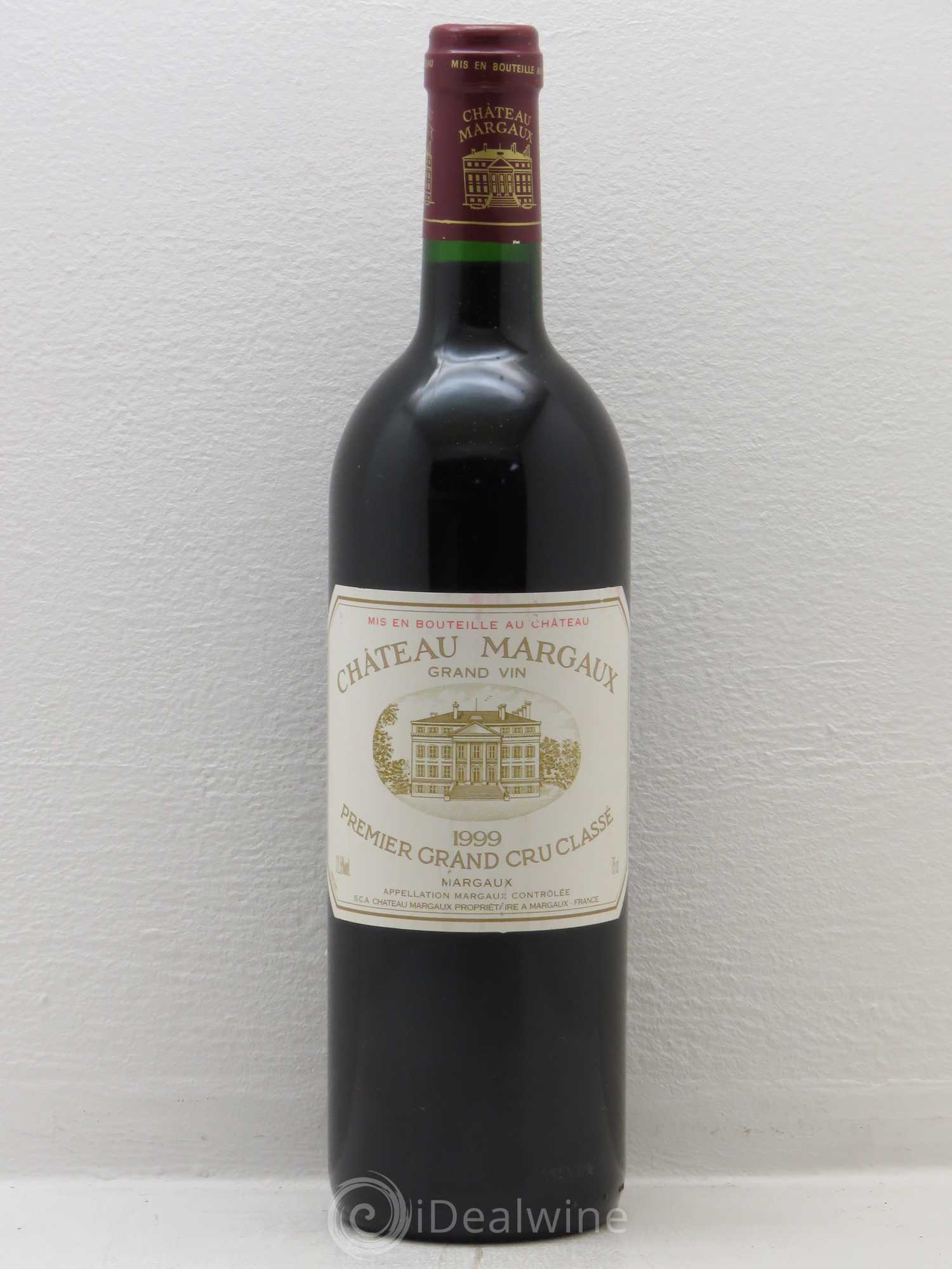 Château Margaux 1er Grand Cru Classé 1999 - Lot de 1 bouteille - 0
