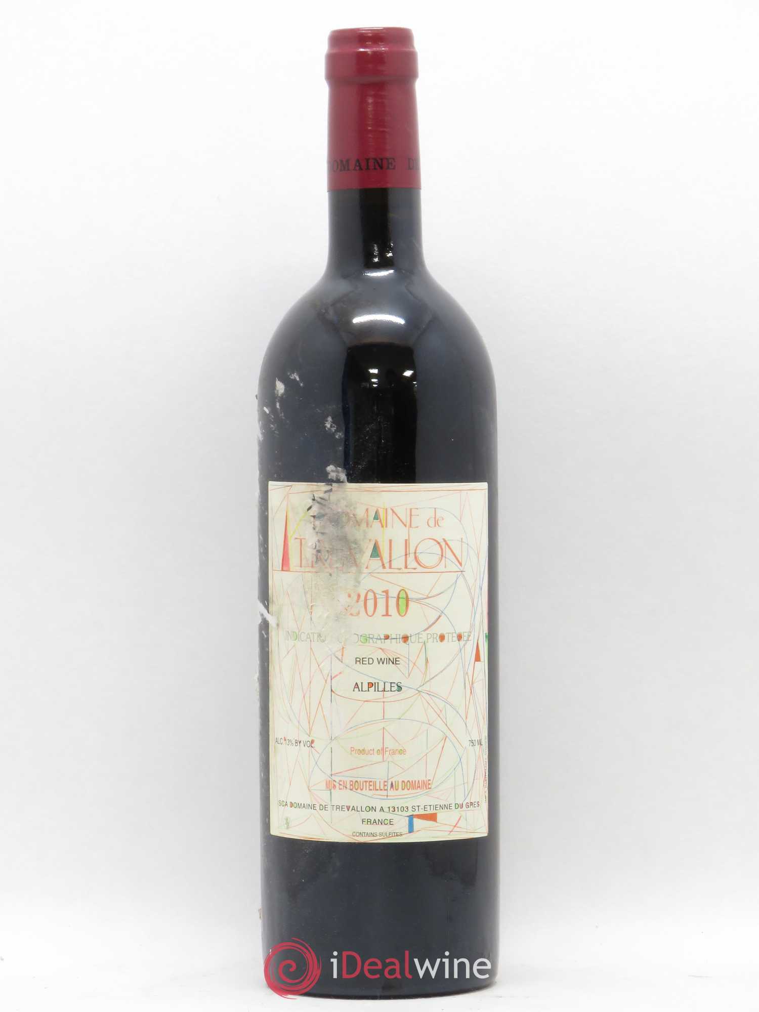 Alpilles Trévallon (Domaine de) Eloi Dürrbach 2010 - Lot de 1 bouteille - 0