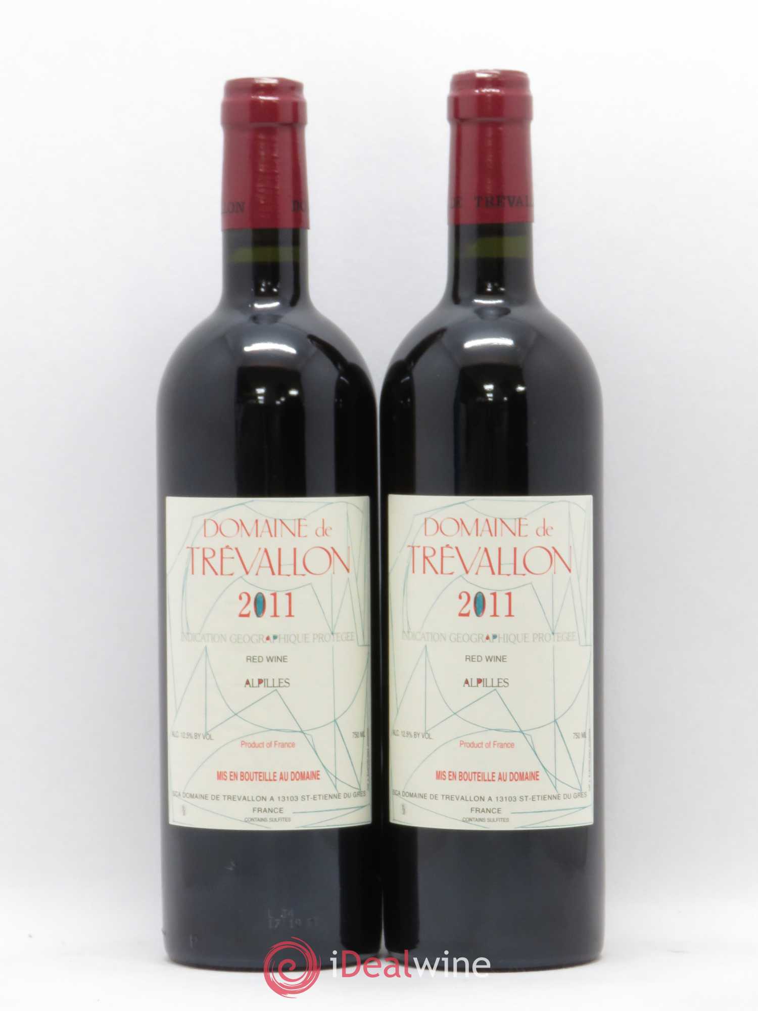 Alpilles Trévallon (Domaine de) Eloi Dürrbach 2011 - Lot de 2 bouteilles - 0