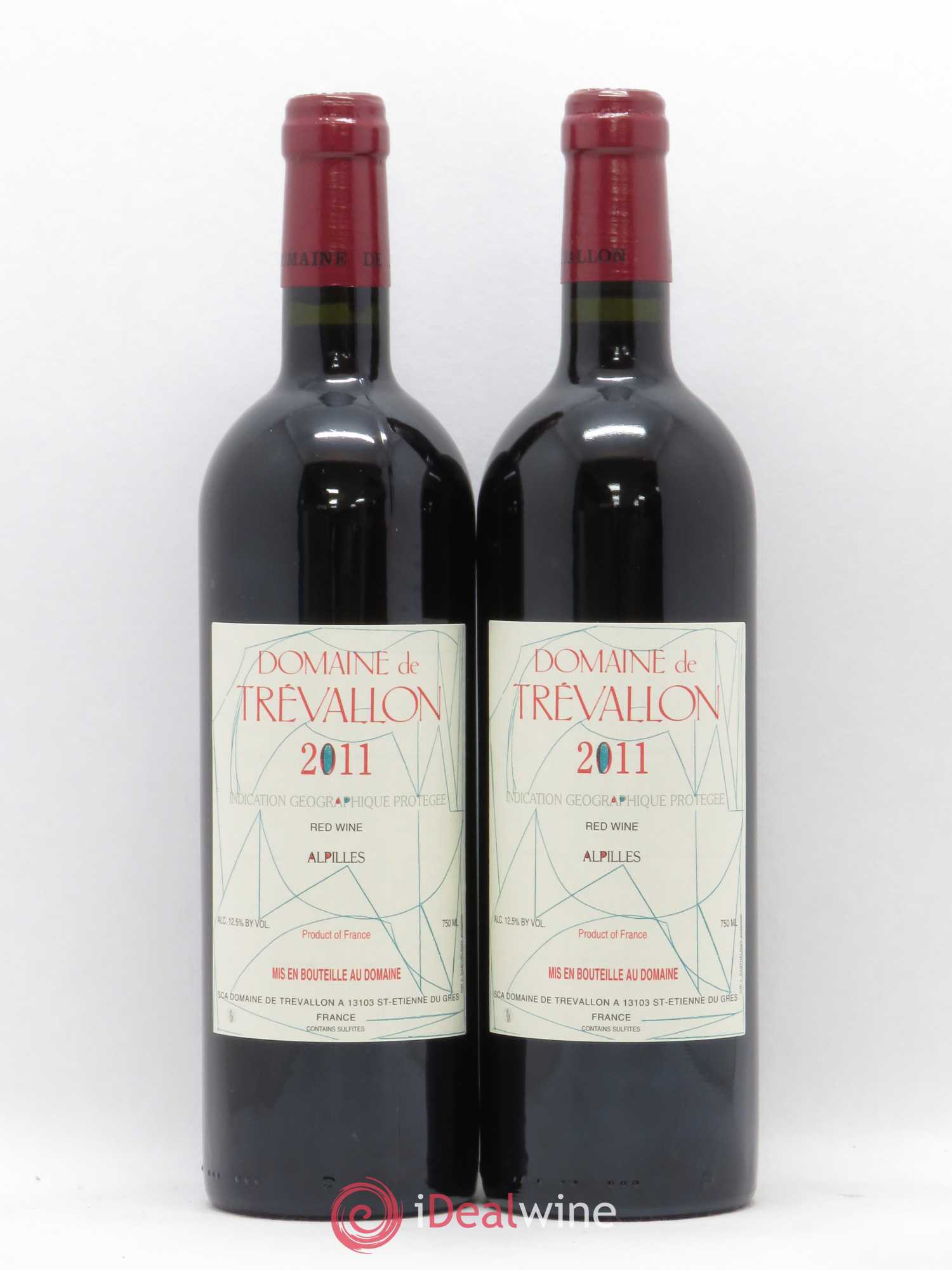 Alpilles Trévallon (Domaine de) Eloi Dürrbach 2011 - Lot de 2 bouteilles - 0