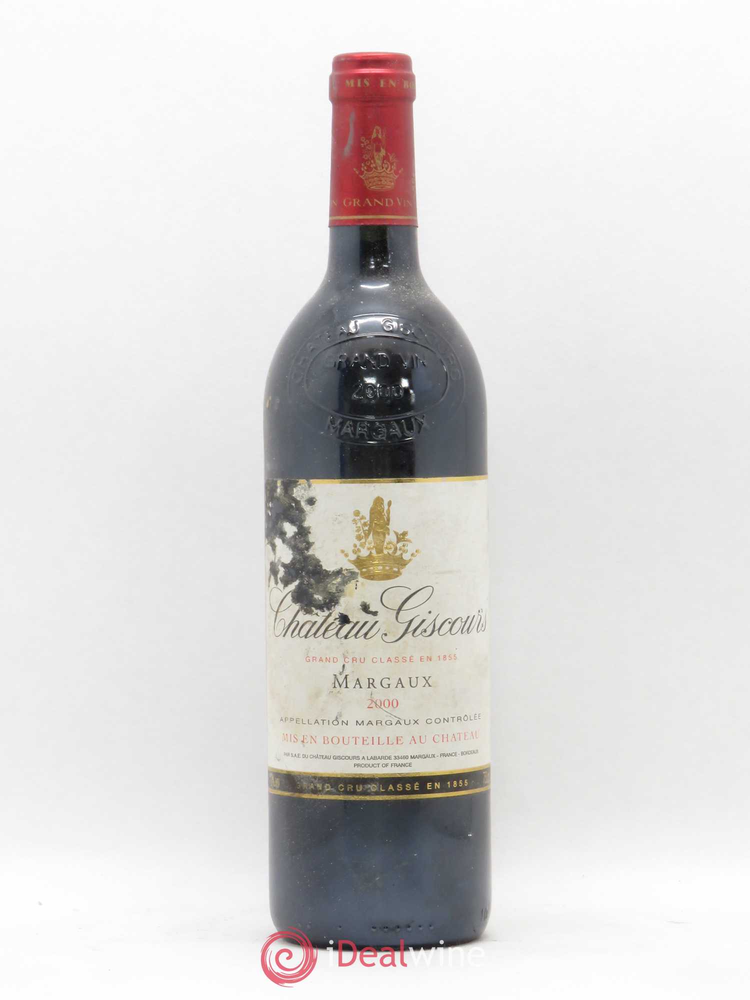 Château Giscours 3ème Grand Cru Classé 2000 - Lot de 1 bouteille - 0