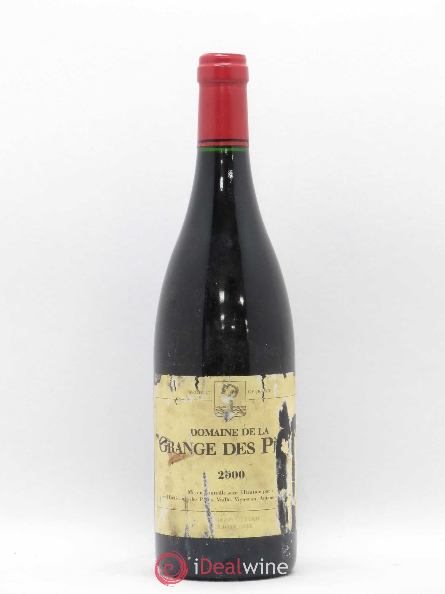 Pays d'Hérault Grange des Pères Laurent Vaillé 2000 - Lot de 1 bouteille - 0