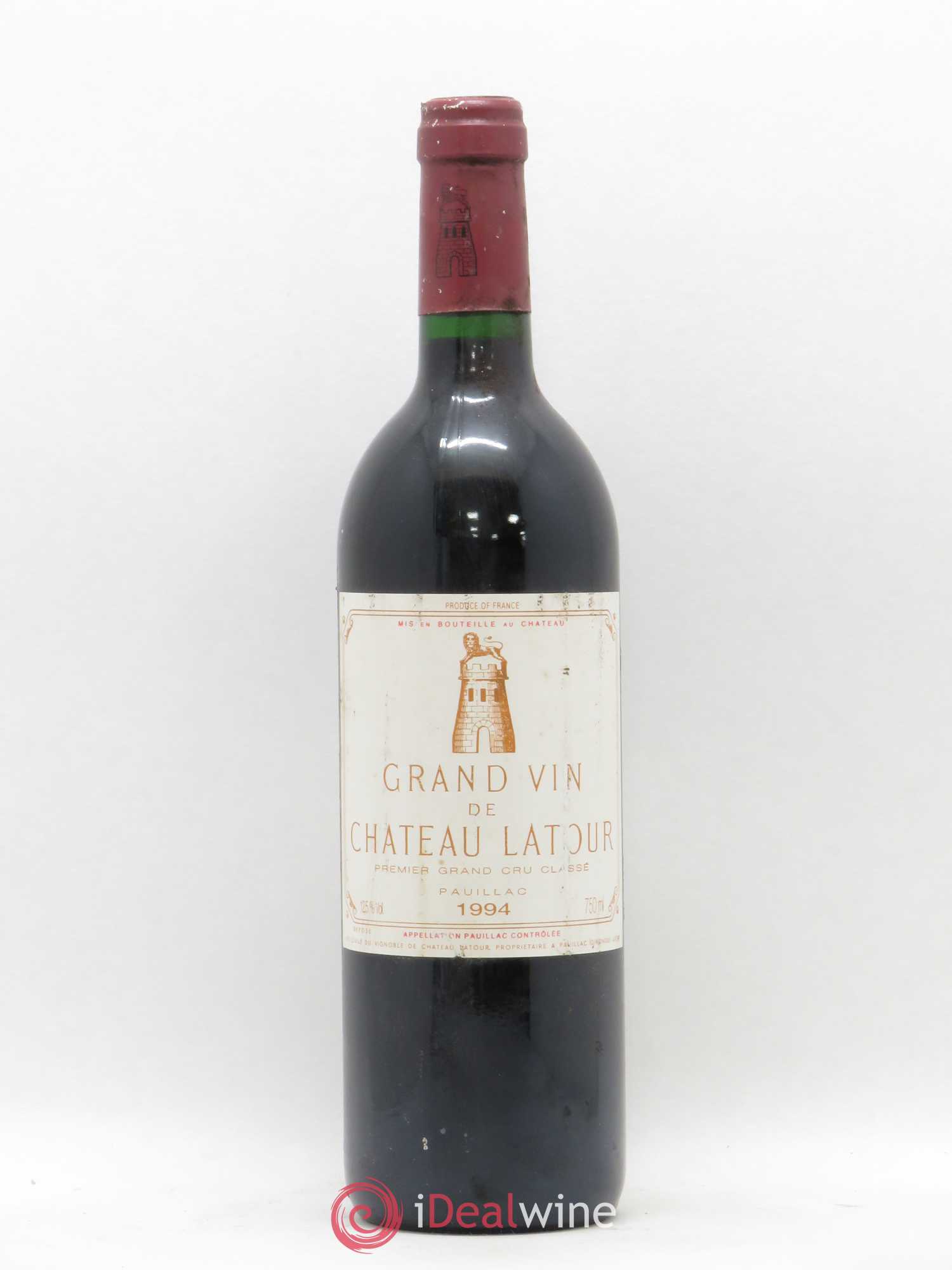 Château Latour 1er Grand Cru Classé 1994 - Lot de 1 bouteille - 0