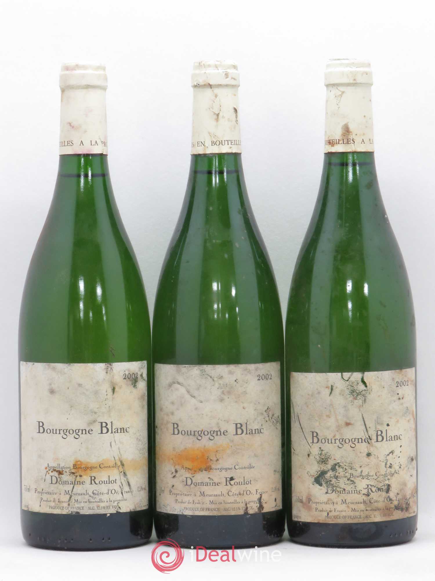 Bourgogne Roulot (Domaine) 2002 - Lot de 3 bouteilles - 0