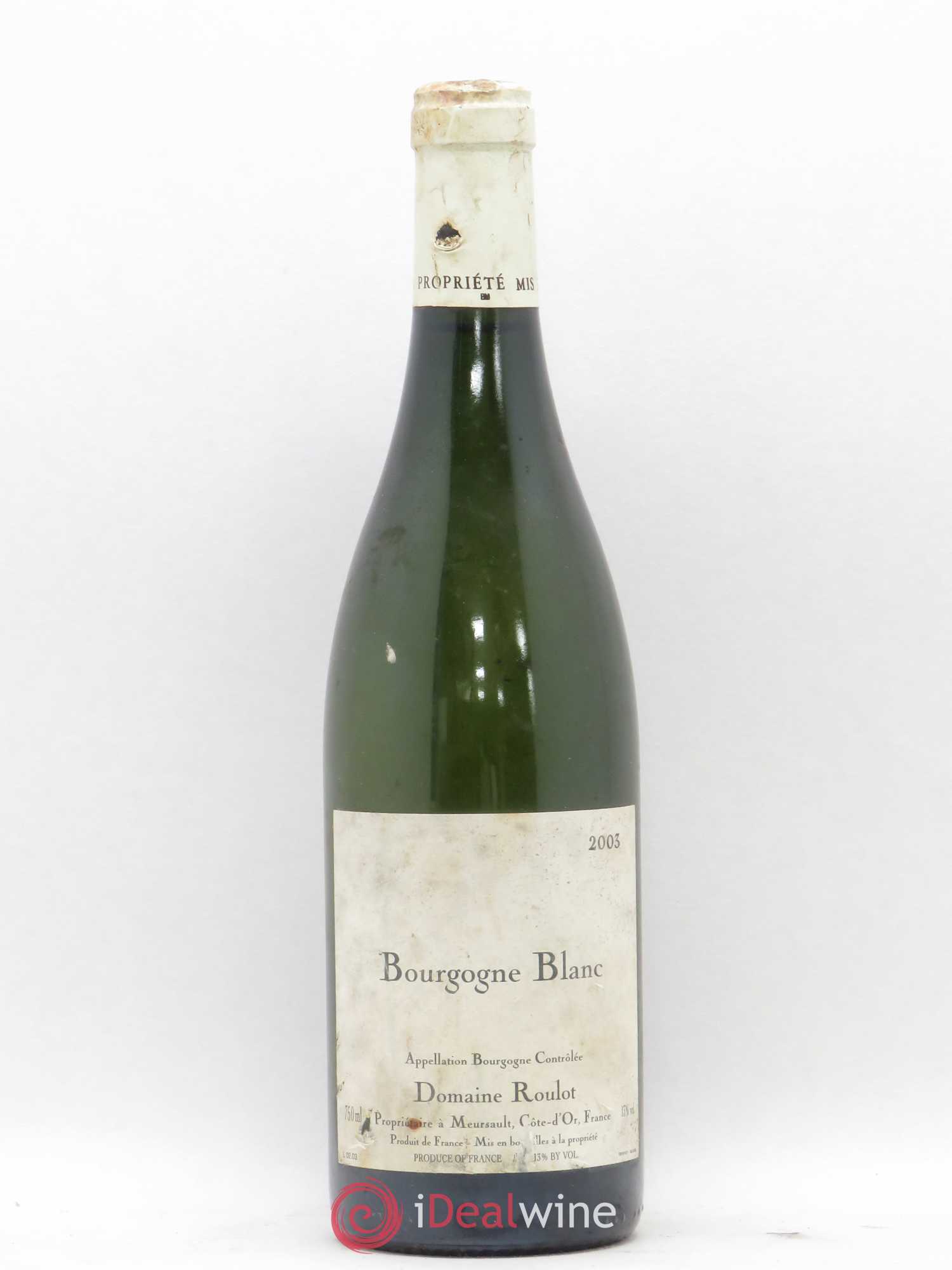 Bourgogne Roulot (Domaine) 2003 - Lot de 1 bouteille - 0