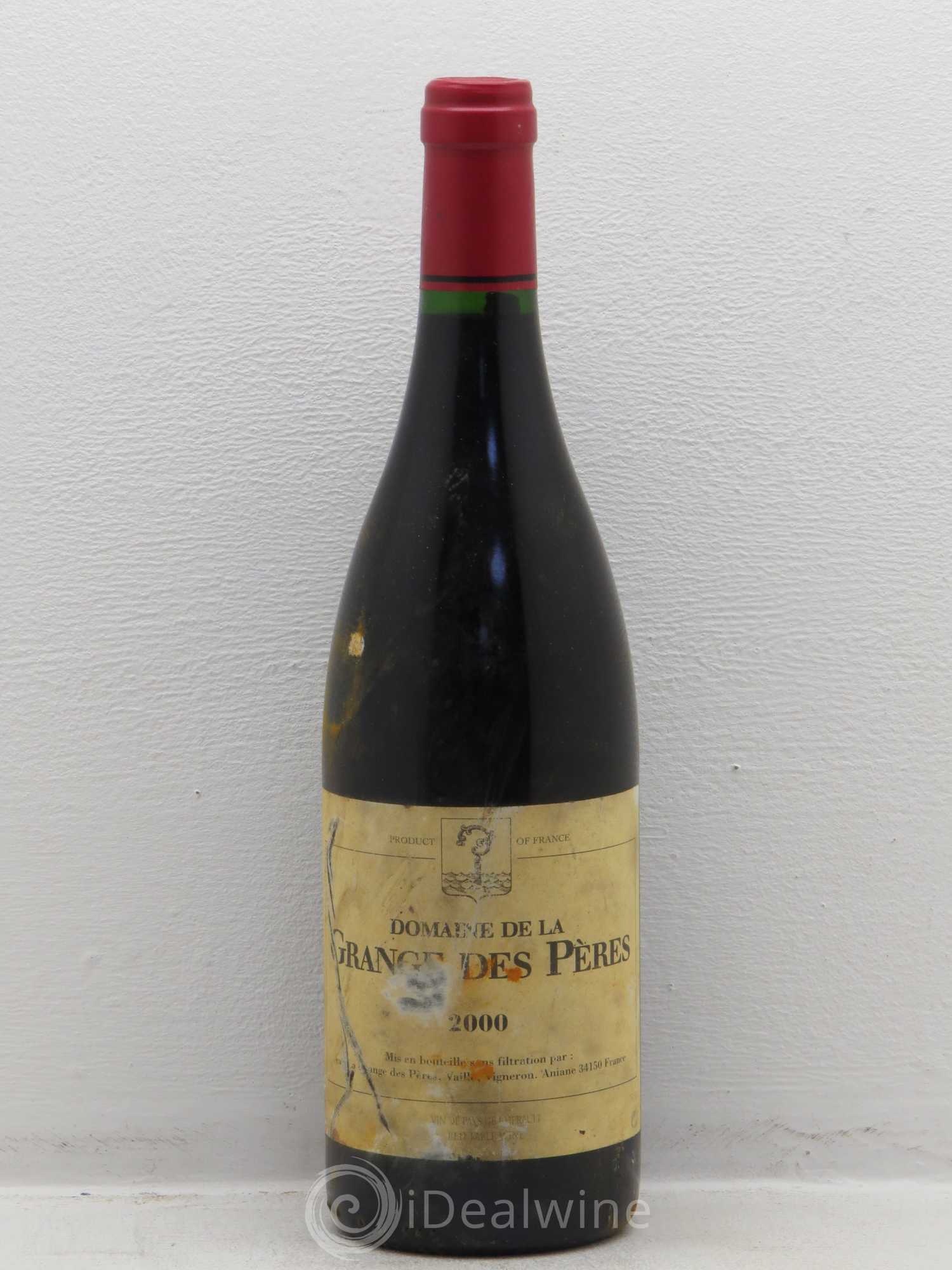 Pays d'Hérault Grange des Pères Laurent Vaillé 2000 - Lot de 1 bouteille - 0