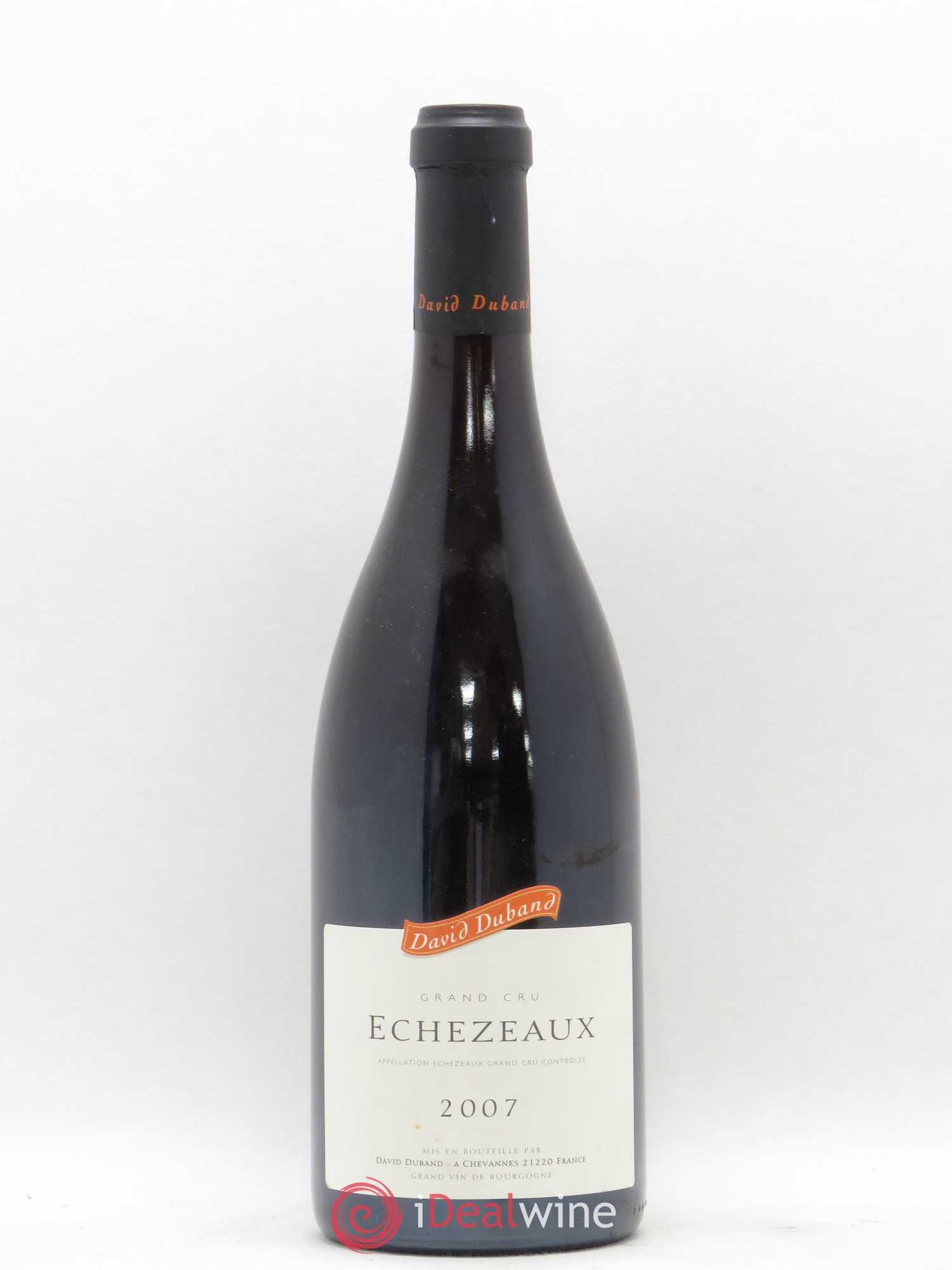 Echezeaux Grand Cru David Duband (Domaine) 2007 - Lot de 1 bouteille - 0