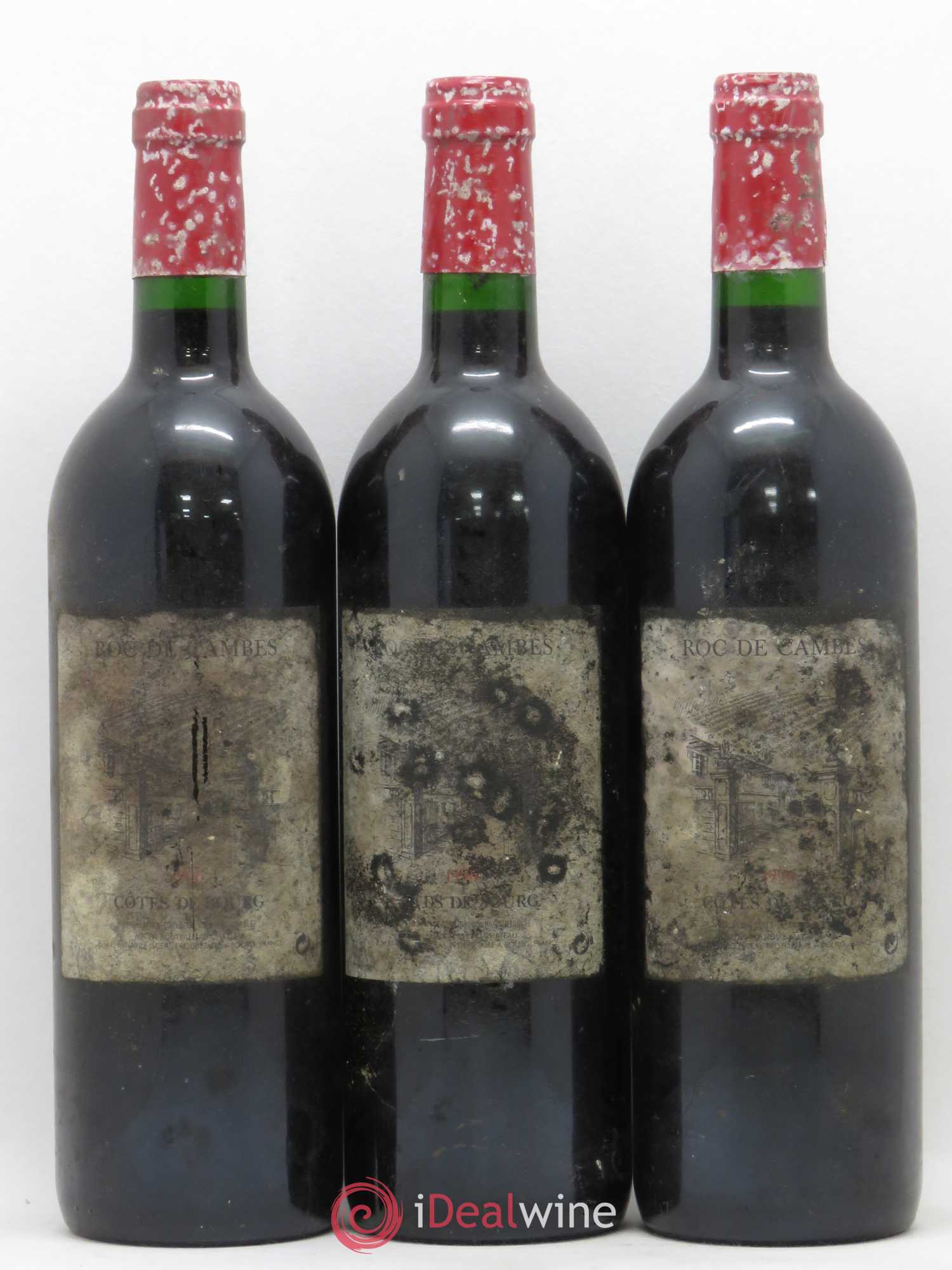 Roc de Cambes 1996 - Posten von 3 Flaschen - 0