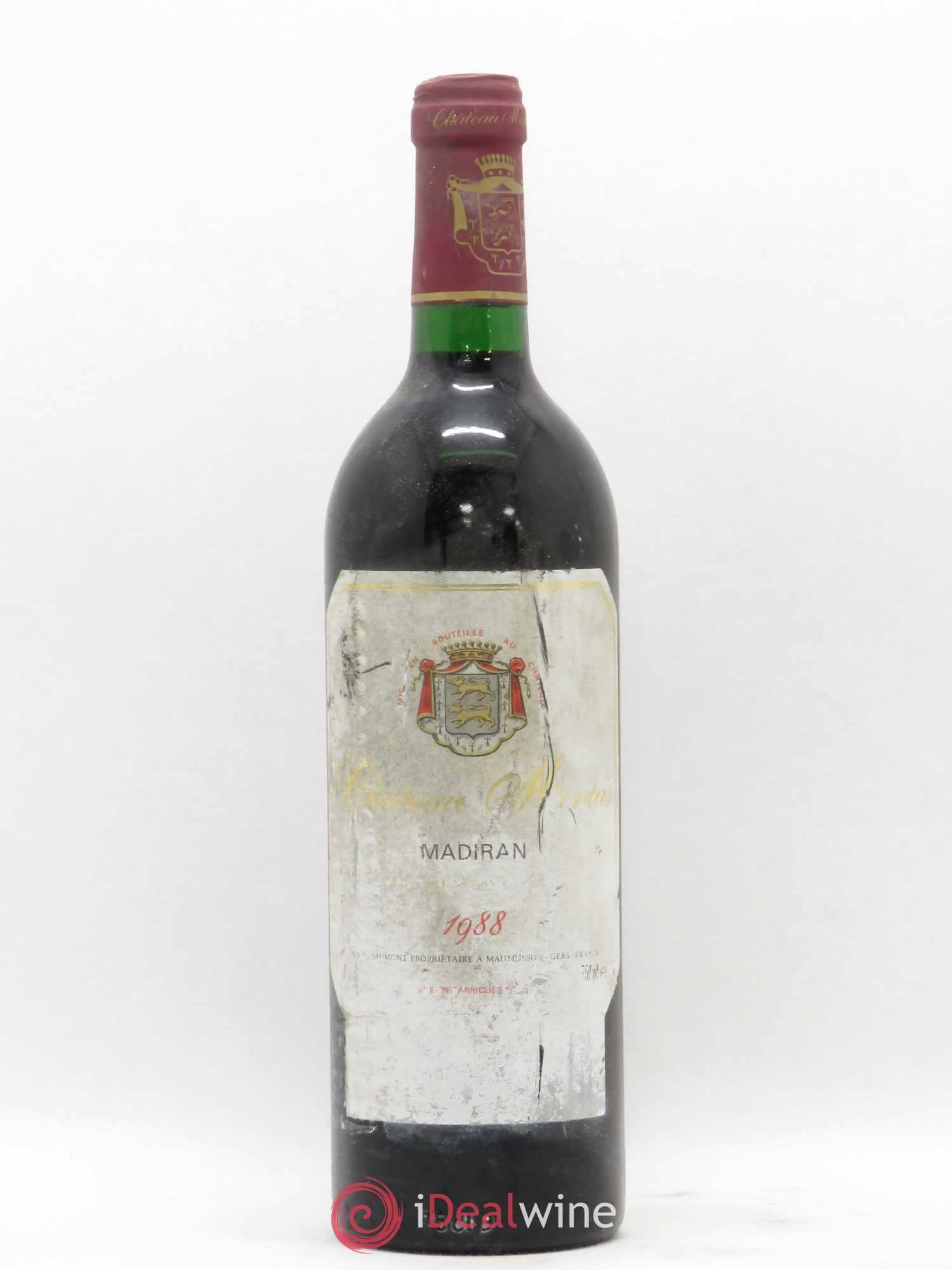 Madiran Château Montus Alain Brumont 1988 - Lot de 1 bouteille - 0