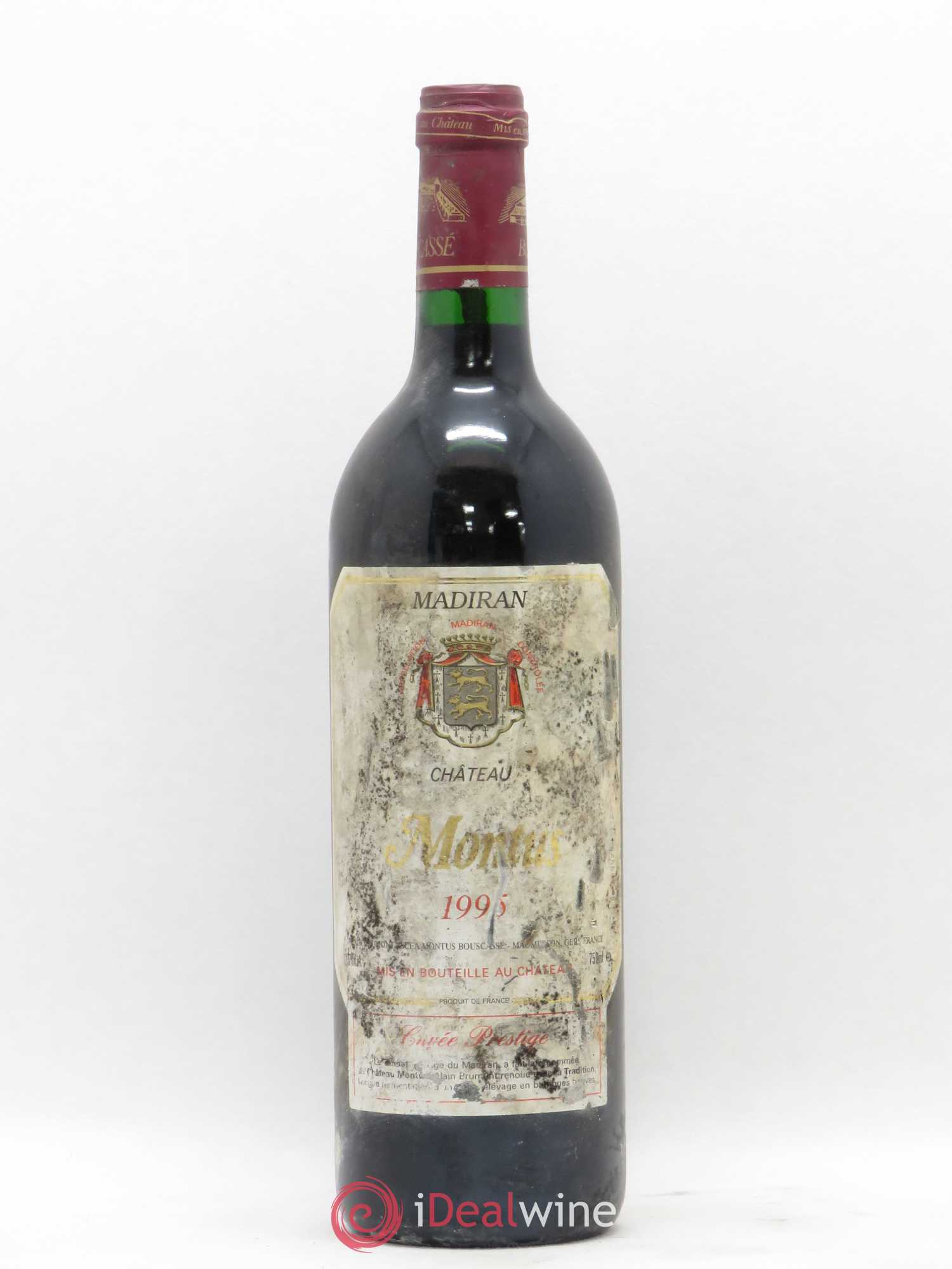 Madiran Château Montus-Prestige Alain Brumont 1995 - Lot de 1 bouteille - 0