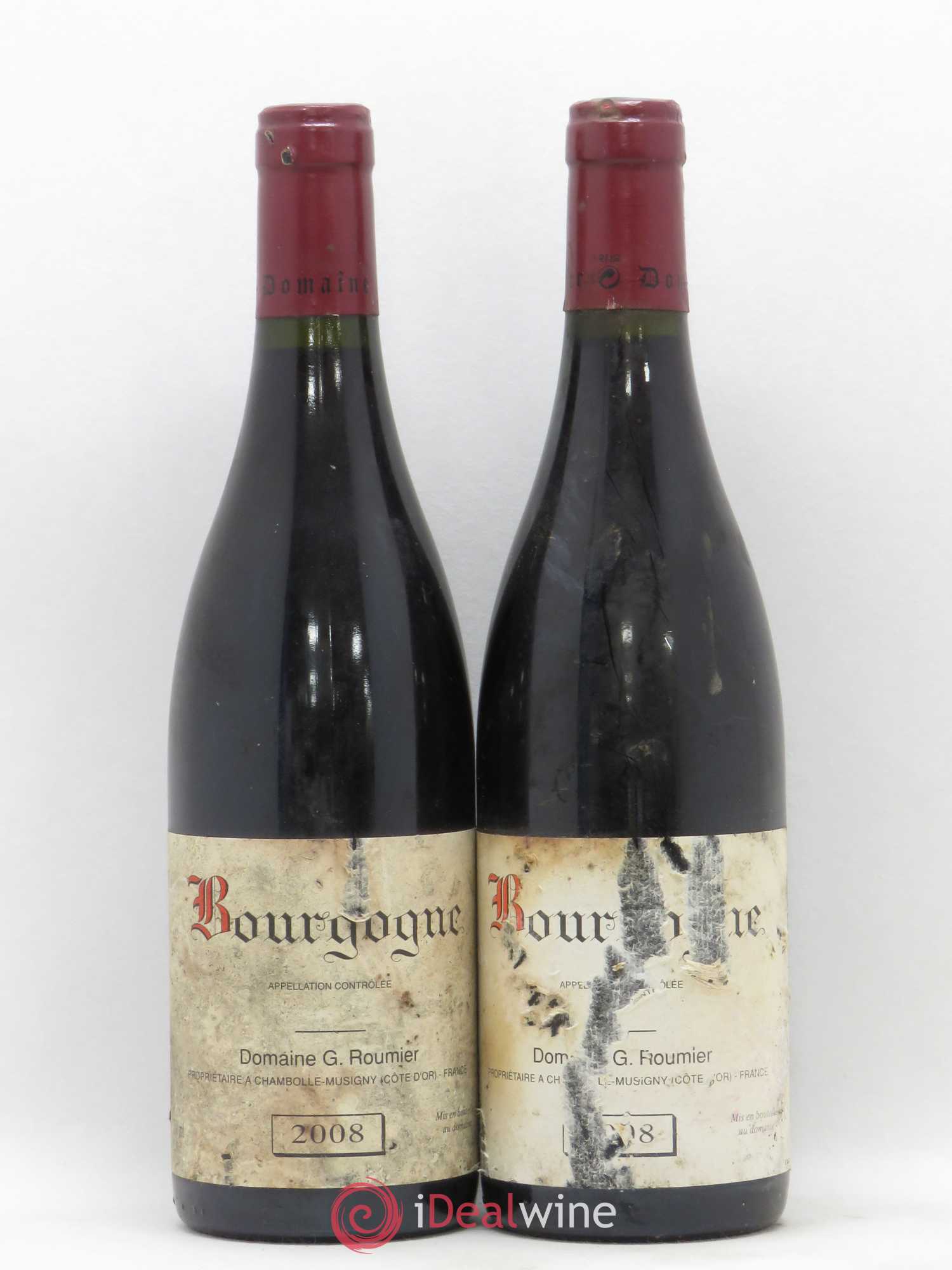 Bourgogne Roumier 2008 - Lot de 2 bouteilles - 0