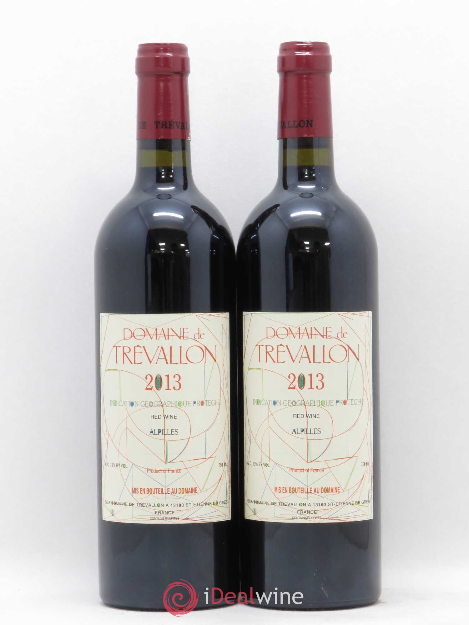 Alpilles Trévallon (Domaine de) Eloi Dürrbach 2013 - Lot de 2 bouteilles - 0