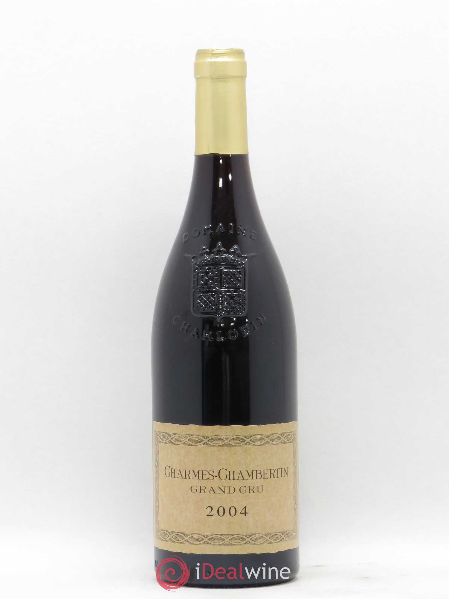 Charmes-Chambertin Grand Cru Charlopin 2004 - Lot de 1 bouteille - 0
