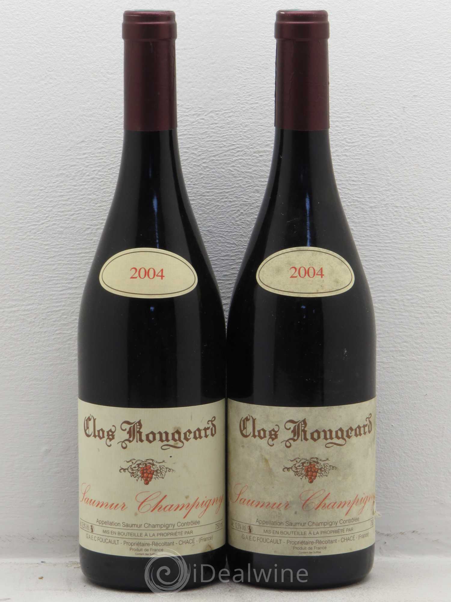 Saumur-Champigny Clos Rougeard 2004 - Lot de 2 bouteilles - 0