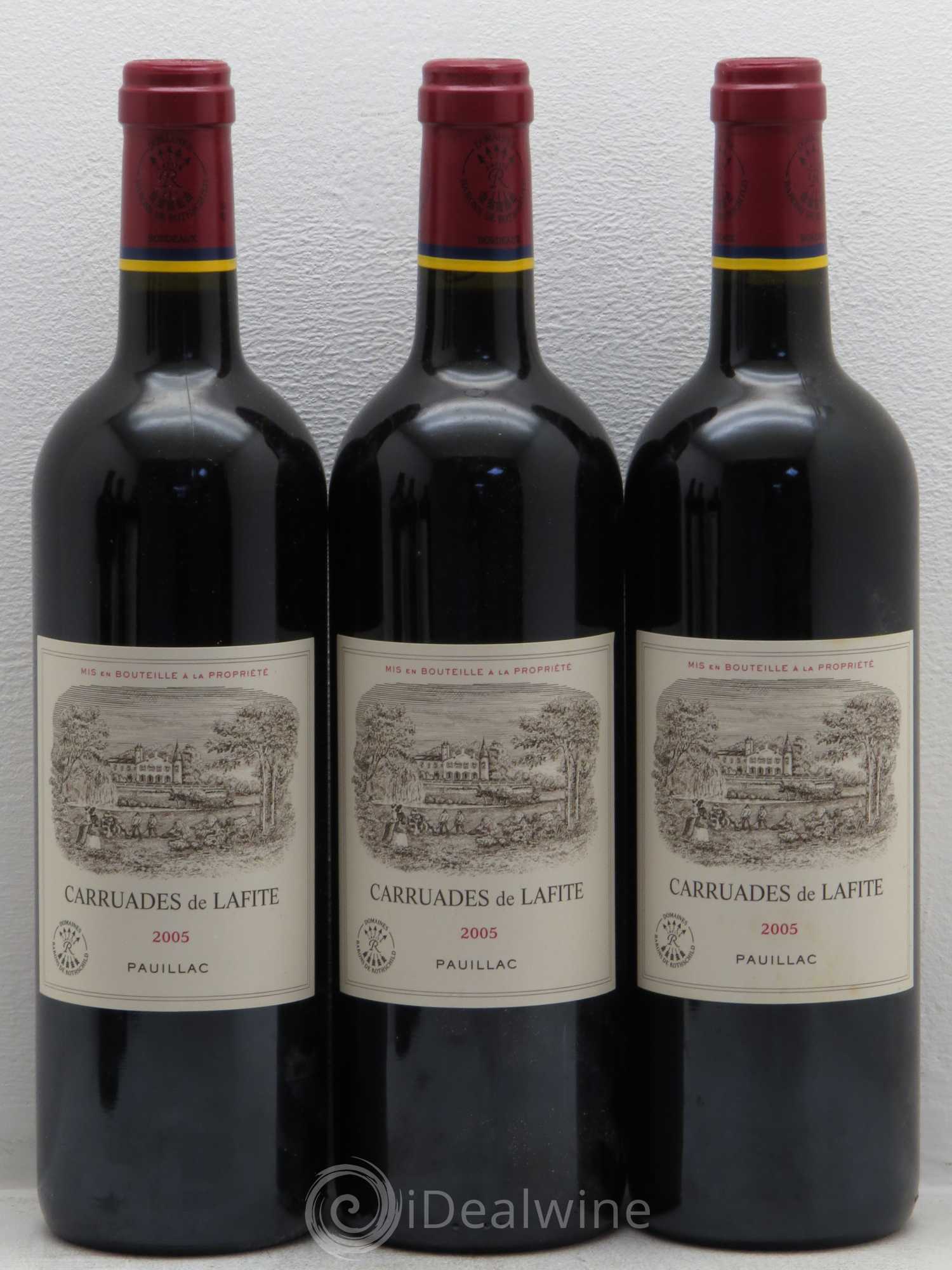Carruades de Lafite Rothschild Second Vin 2005 - Lot de 6 bouteilles - 1