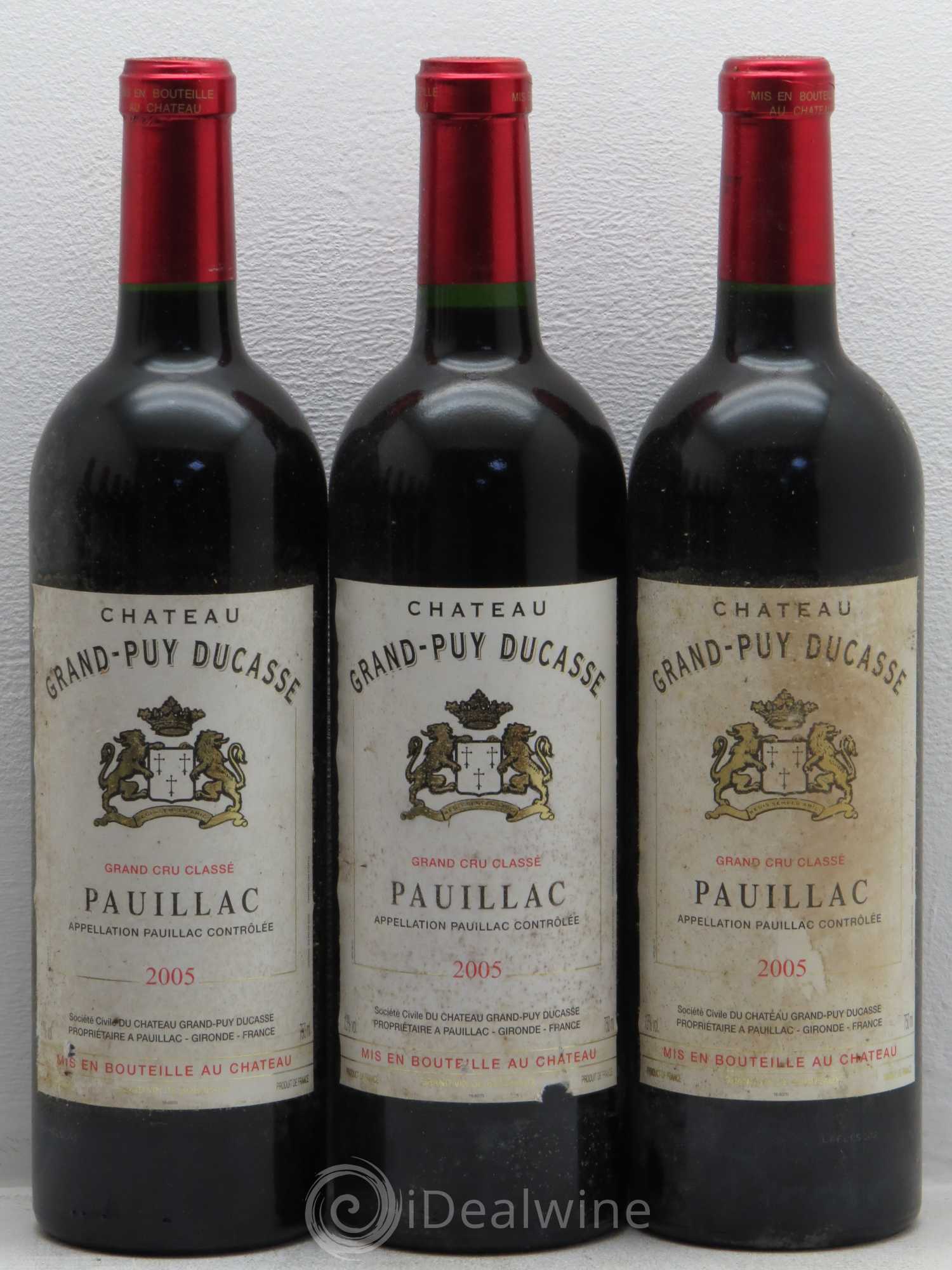 Château Grand Puy Ducasse 5ème Grand Cru Classé 2005 - Lot de 12 bouteilles - 2