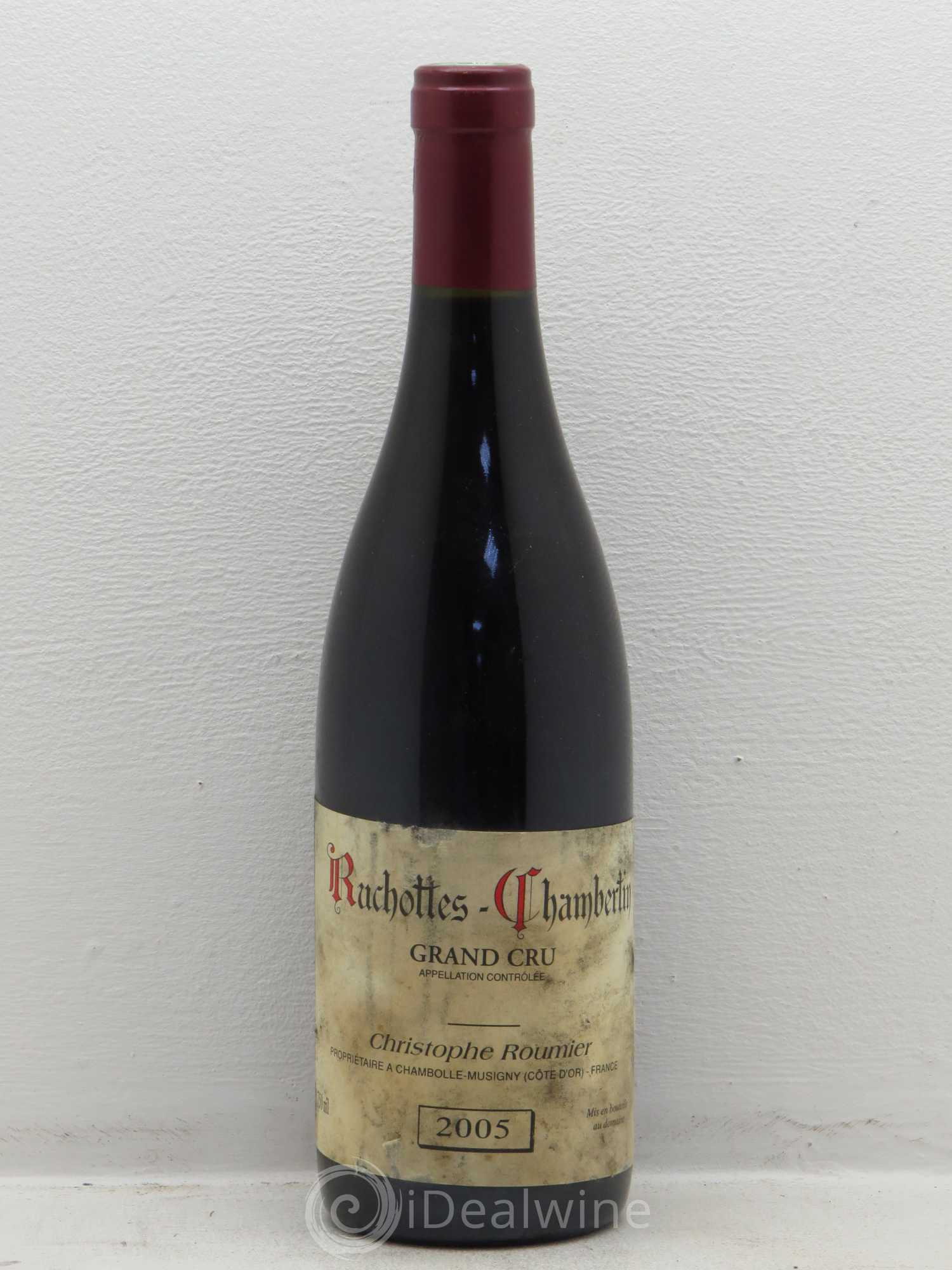 Ruchottes-Chambertin Grand Cru Christophe Roumier Christophe Roumier 2005 - Posten von 1 Flasche - 0