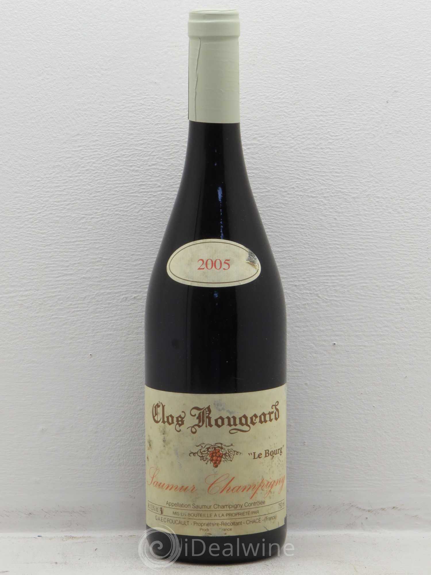 Saumur-Champigny Le Bourg Clos Rougeard 2005 - Lot de 1 bouteille - 0