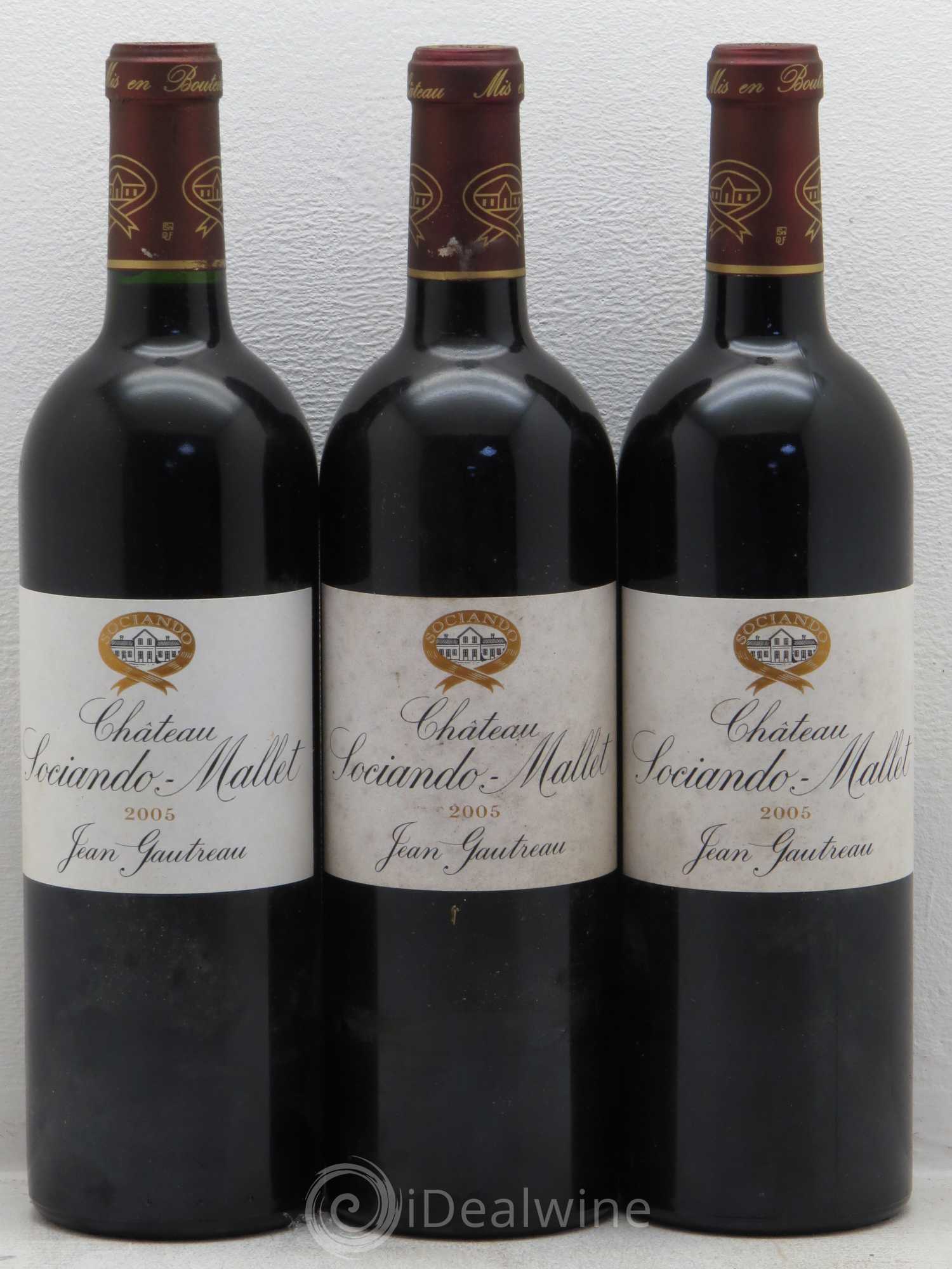Château Sociando Mallet 2005 - Lot de 12 bouteilles - 3