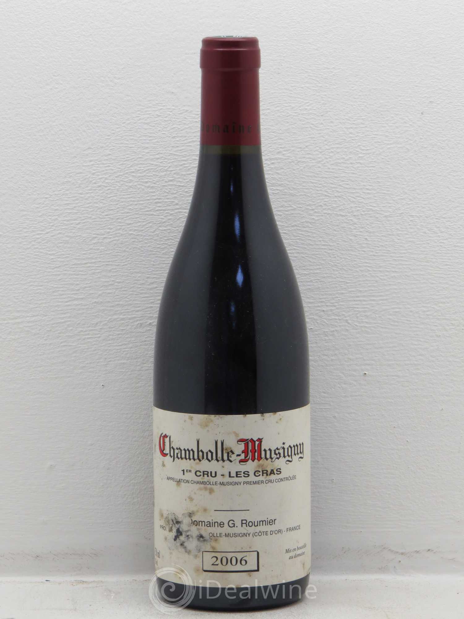 Chambolle-Musigny 1er Cru Les Cras Georges Roumier (Domaine) 2006 - Lot de 1 bouteille - 0