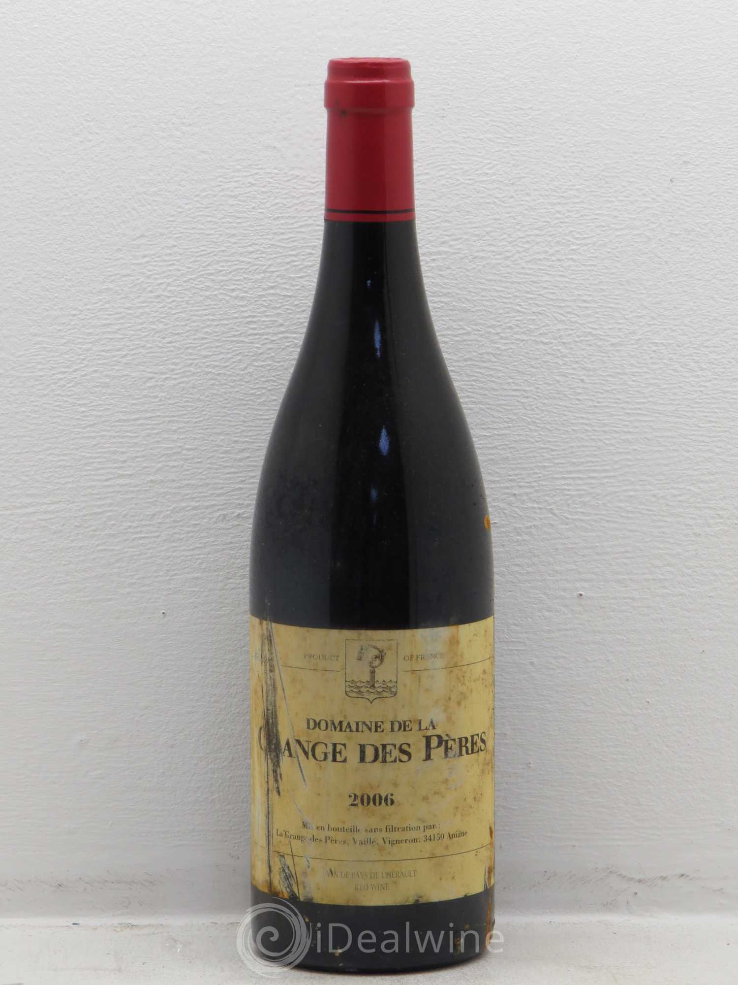 Pays d'Hérault Grange des Pères Laurent Vaillé 2006 - Lot de 1 bouteille - 0