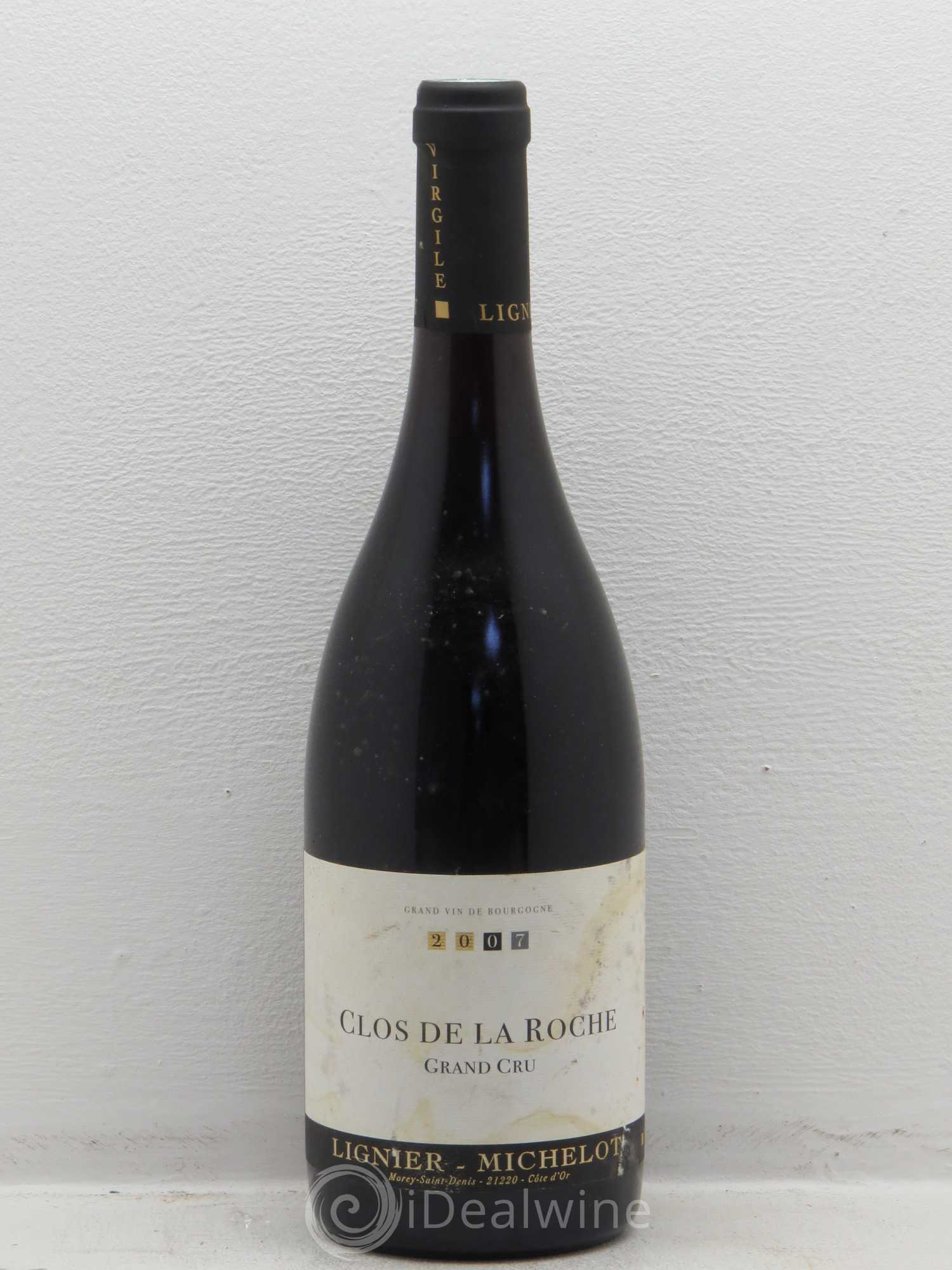 Clos de la Roche Grand Cru Lignier-Michelot (Domaine) 2007 - Lot de 1 bouteille - 0