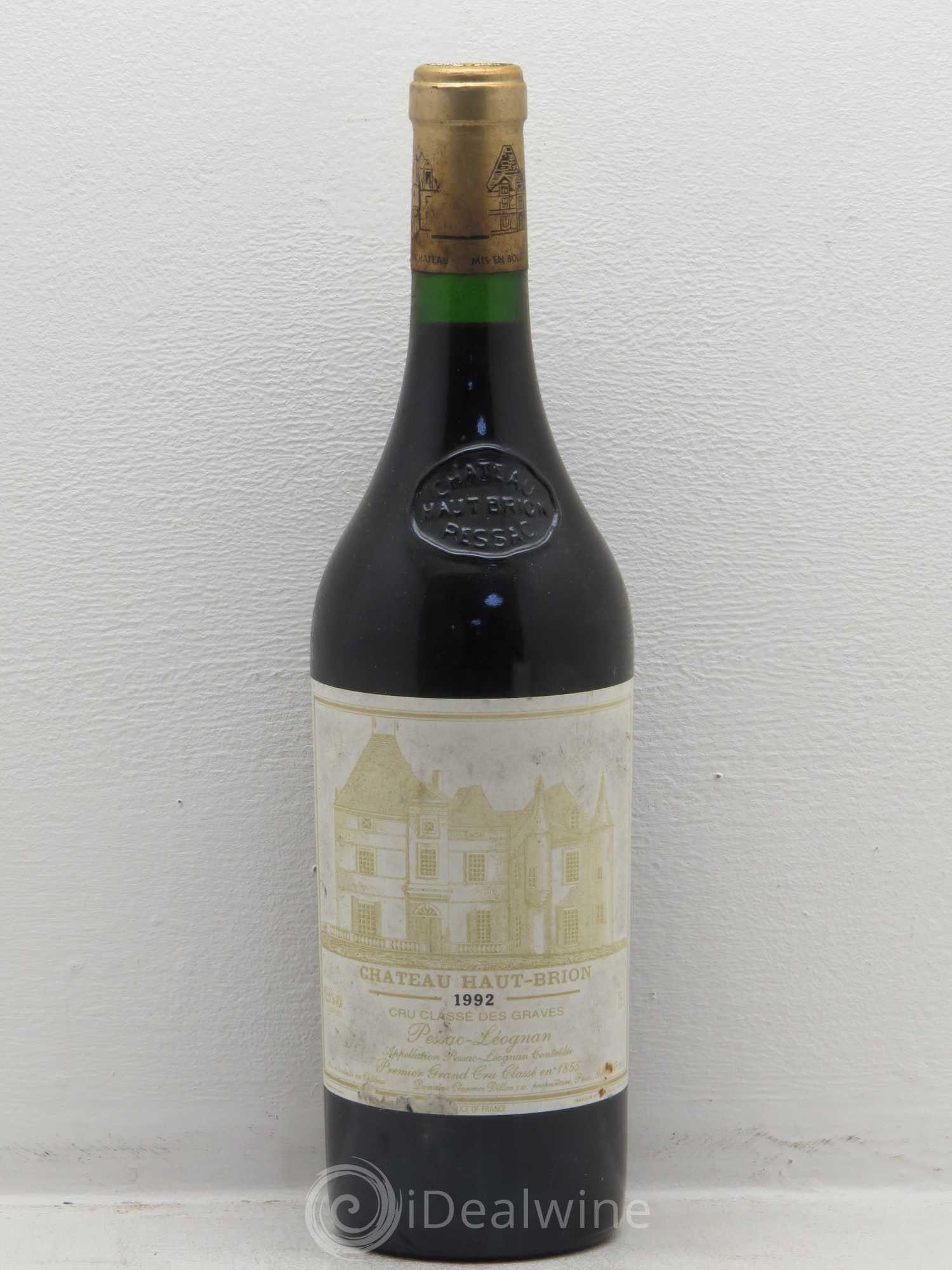 Château Haut Brion 1er Grand Cru Classé 1992 - Lot de 1 bouteille - 0