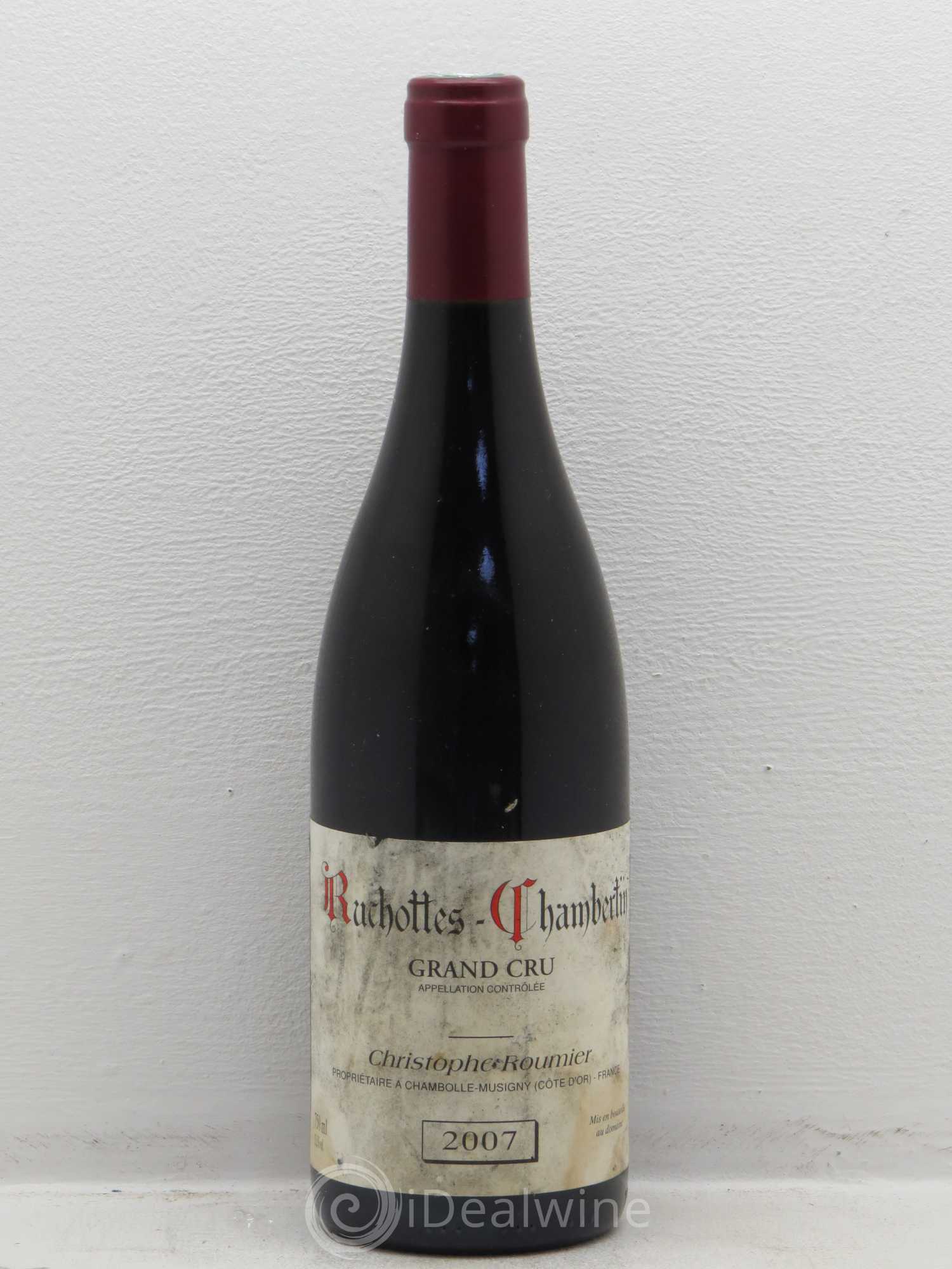 Ruchottes-Chambertin Grand Cru Christophe Roumier Christophe Roumier 2007 - Posten von 1 Flasche - 0