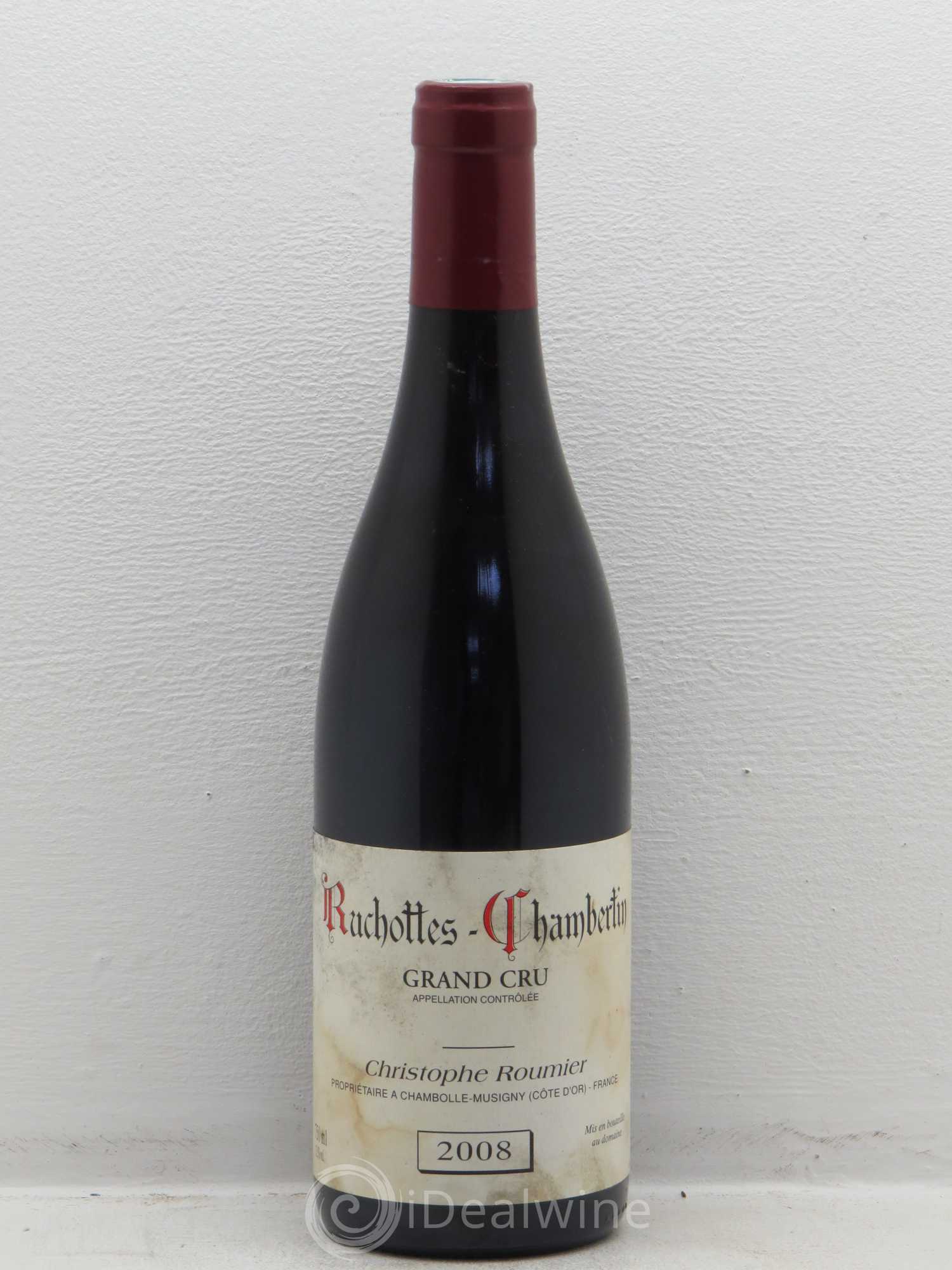 Ruchottes-Chambertin Grand Cru Christophe Roumier Christophe Roumier 2008 - Lot of 1 bottle - 0