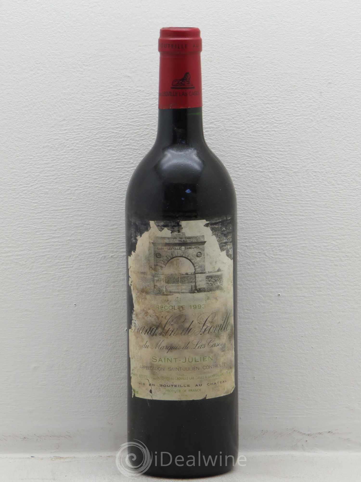 Château Léoville Las Cases 2ème Grand Cru Classé 1993 - Lot de 1 bouteille - 0