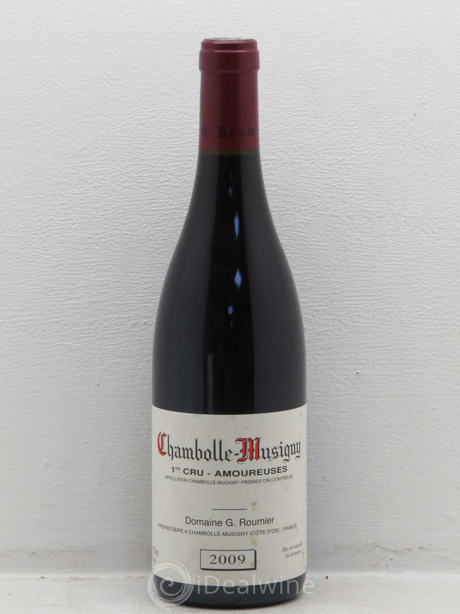 Chambolle-Musigny 1er Cru Les Amoureuses Georges Roumier (Domaine) 2009 - Lot de 1 bouteille - 0