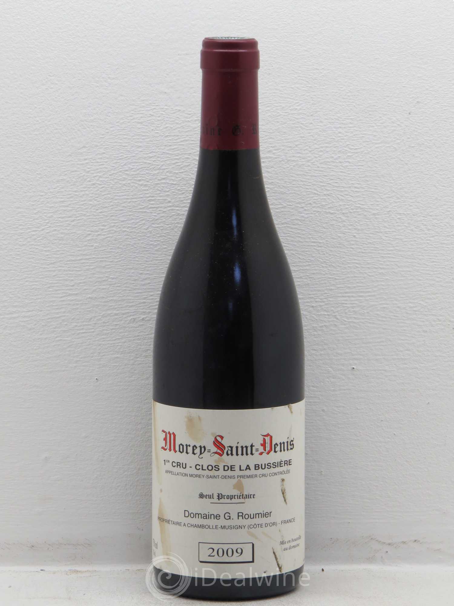 Morey-Saint-Denis 1er Cru Clos de la Bussière Georges Roumier (Domaine) 2009 - Lot de 1 bouteille - 0